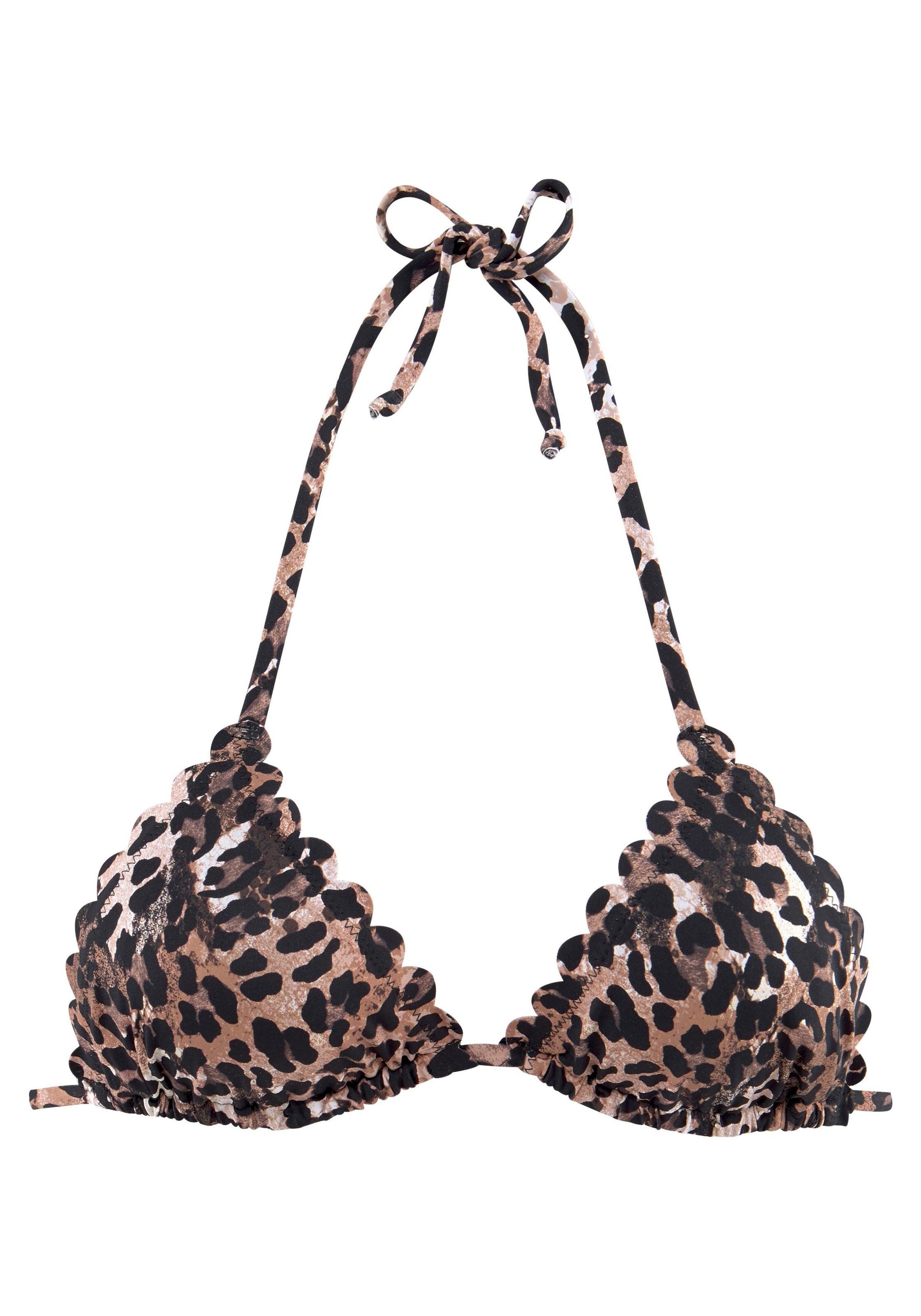 LASCANA Triangel-Bikini-Top »Lexa«, mit Muschelkante
