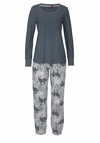 Buffalo Pyjama, (2 tlg., 1 Stück), mit gemusterter Hose und passendem  Langarmshirt » LASCANA | Bademode, Unterwäsche & Lingerie online kaufen