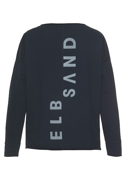 Elbsand Sweatshirt »Raina«, mit Logoprint am Rücken