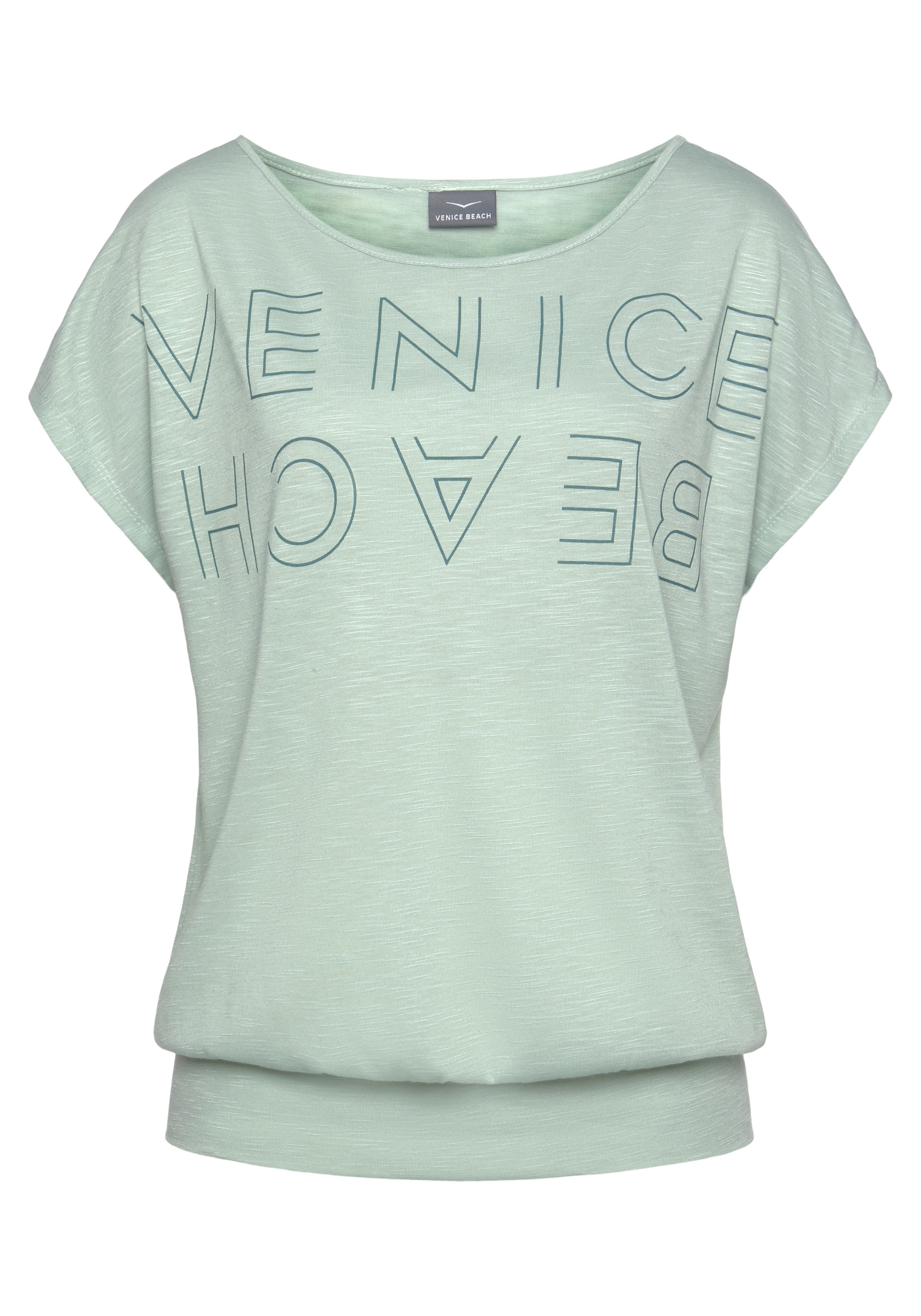 Venice Beach Rundhalsshirt, mit Logoprint, T-Shirt, sommerlich-sportlicher Look