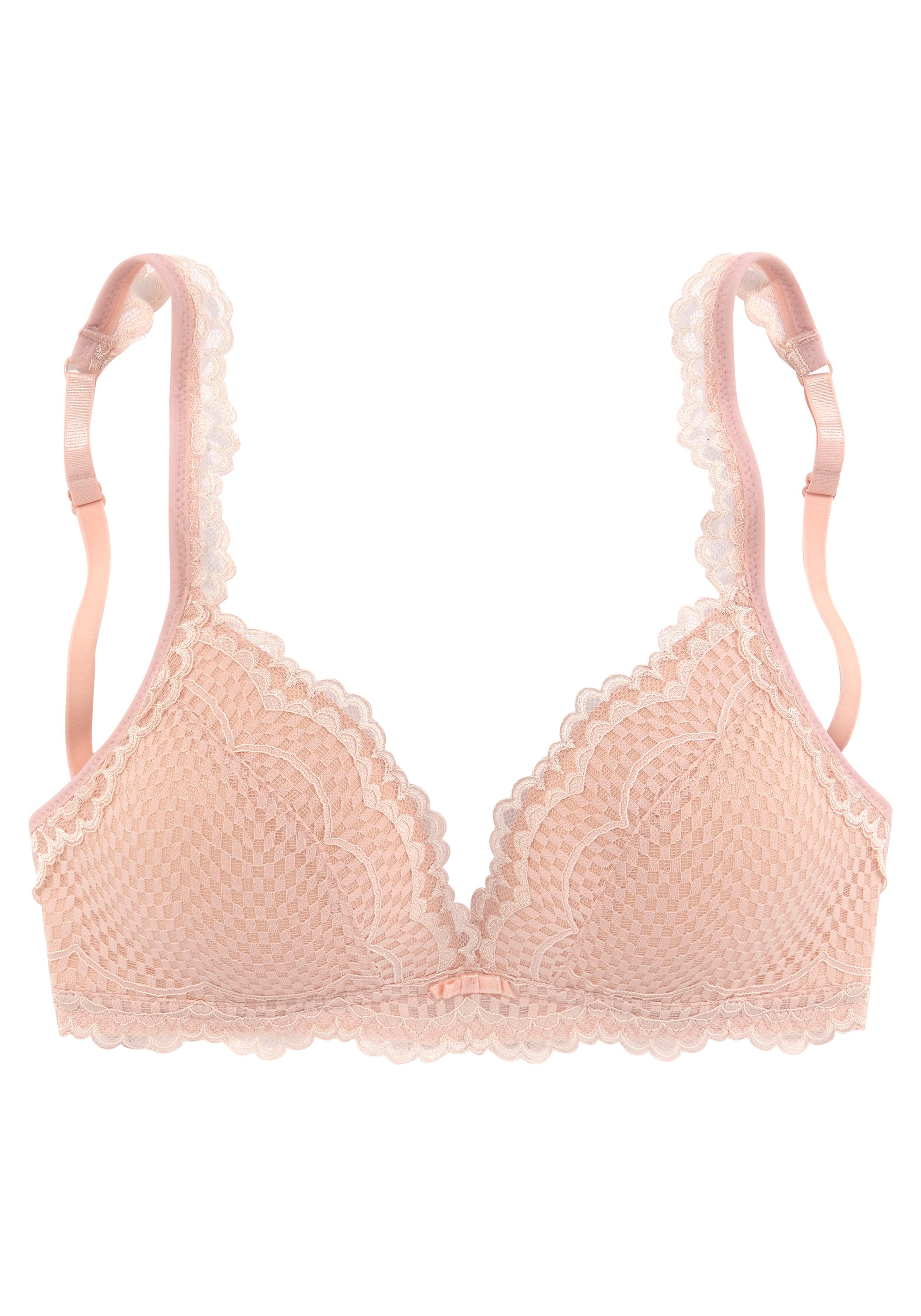LASCANA Bralette-BH »Lana«, mit recyceltem Material (anteilig recyceltes Polyamid), Dessous