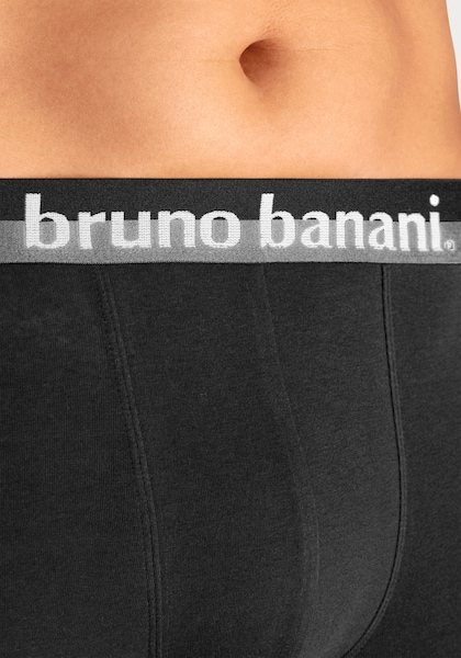Bruno Banani Boxer, (Packung, 4 St.), mit erhabenem Logo-Druck auf dem Bund