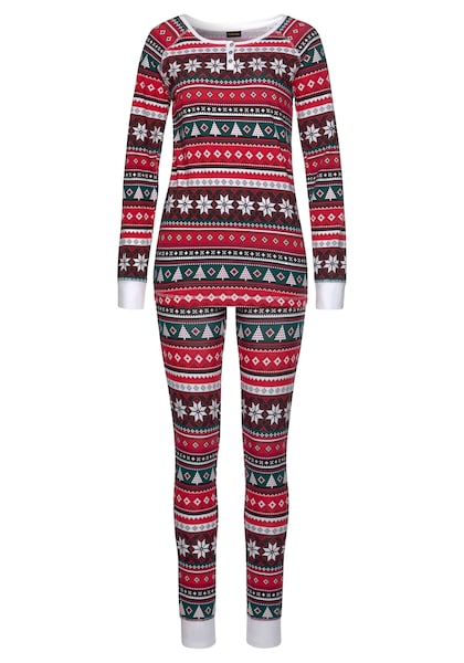 LASCANA Pyjama, (2 tlg., 1 Stück), mit weihnachtlichem Muster » LASCANA |  Bademode, Unterwäsche & Lingerie online kaufen