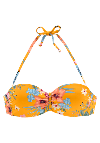Bench. Bügel-Bandeau-Bikini-Top »Maui«, in floralem Design