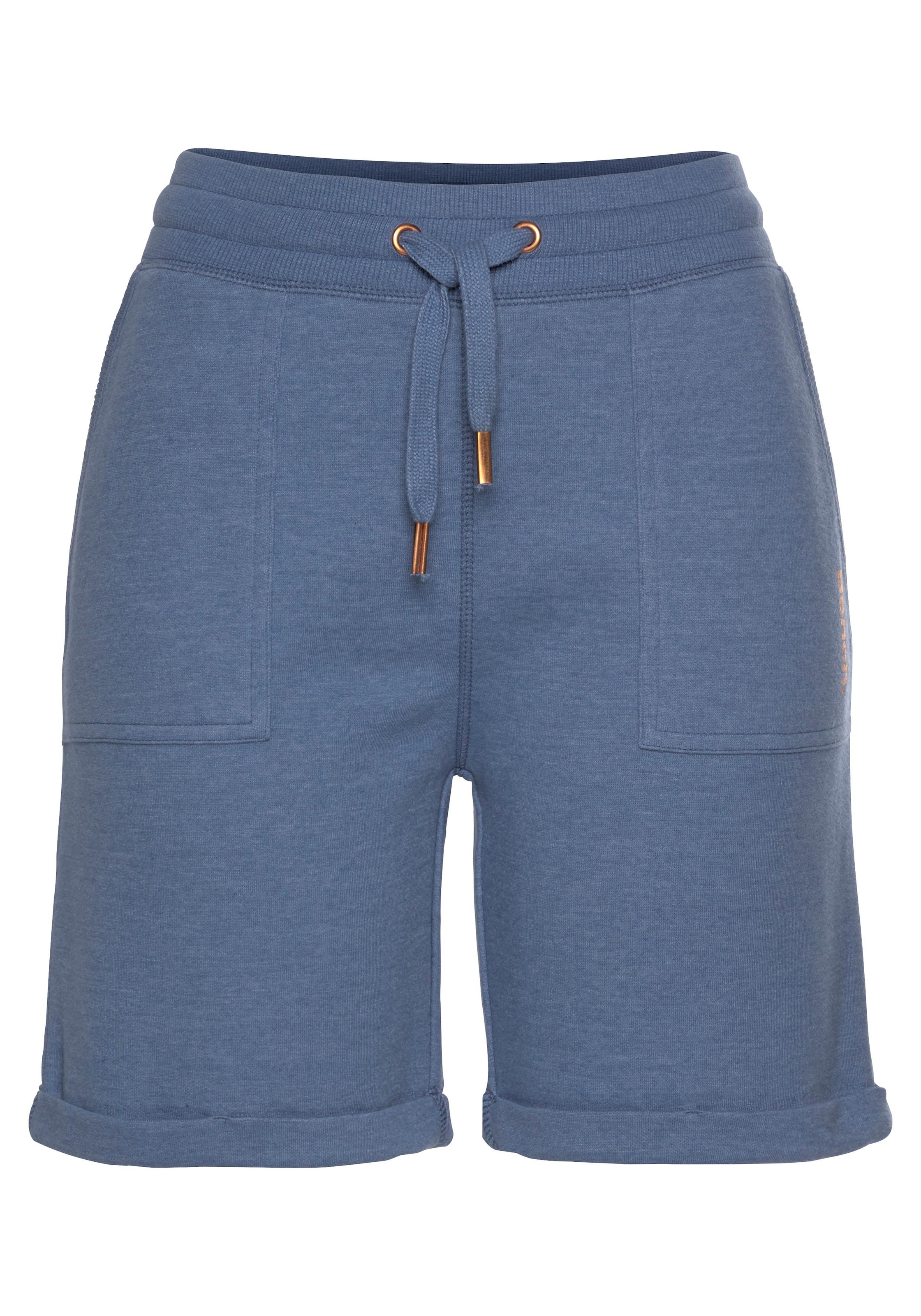 Bench. Loungewear Bermudas »-kurze Sweathose«, mit aufgeschlagenen Beinsäumen und seitlichen Taschen