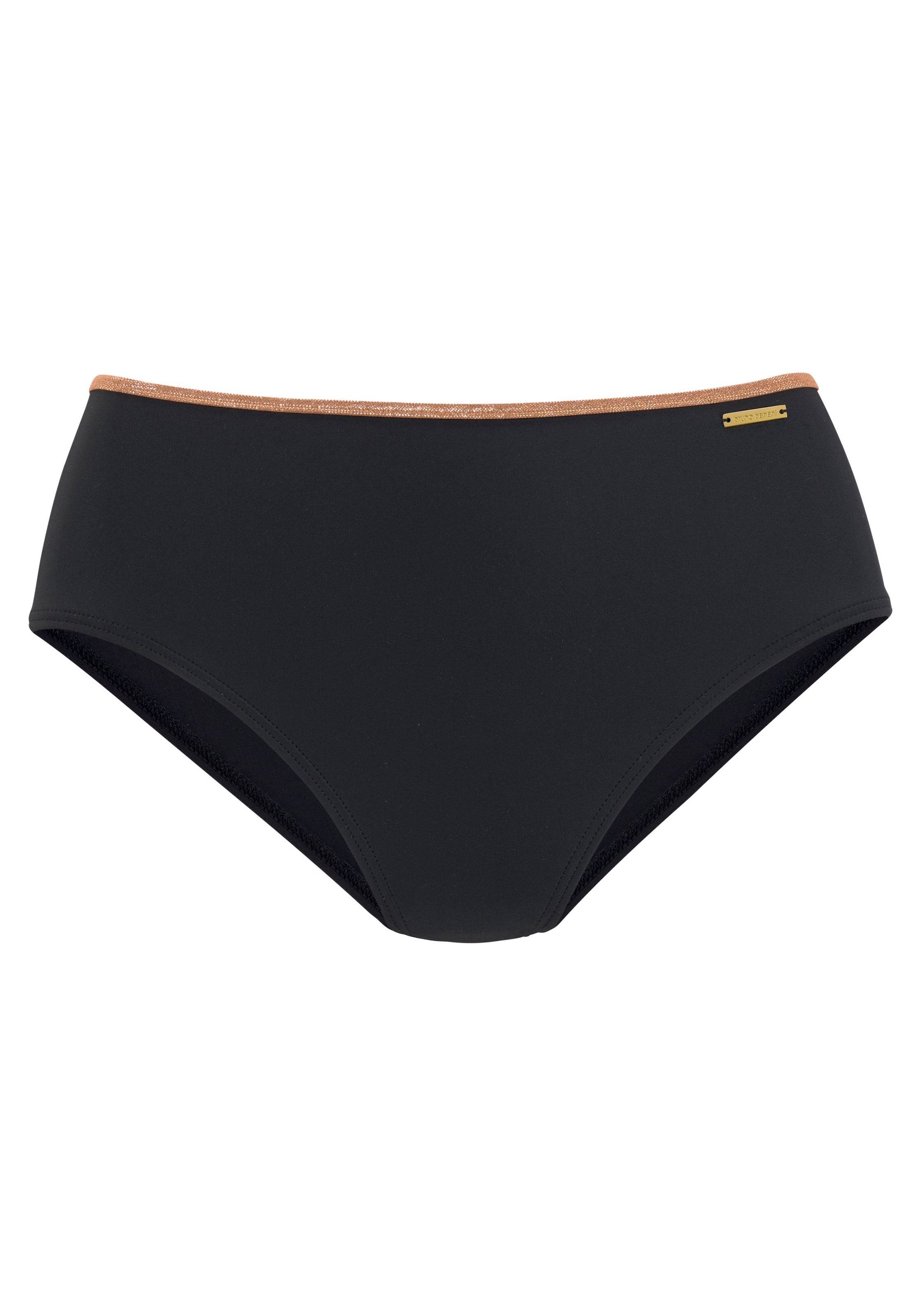 Bruno Banani Bikini-Hose »Milano«, mit kupferfarberner Paspel