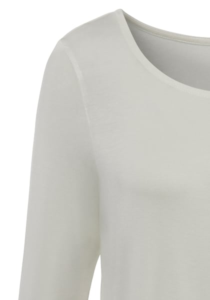 Vivance 3/4-Arm-Shirt, (2er-Pack), mit elastischem Saumabschluss
