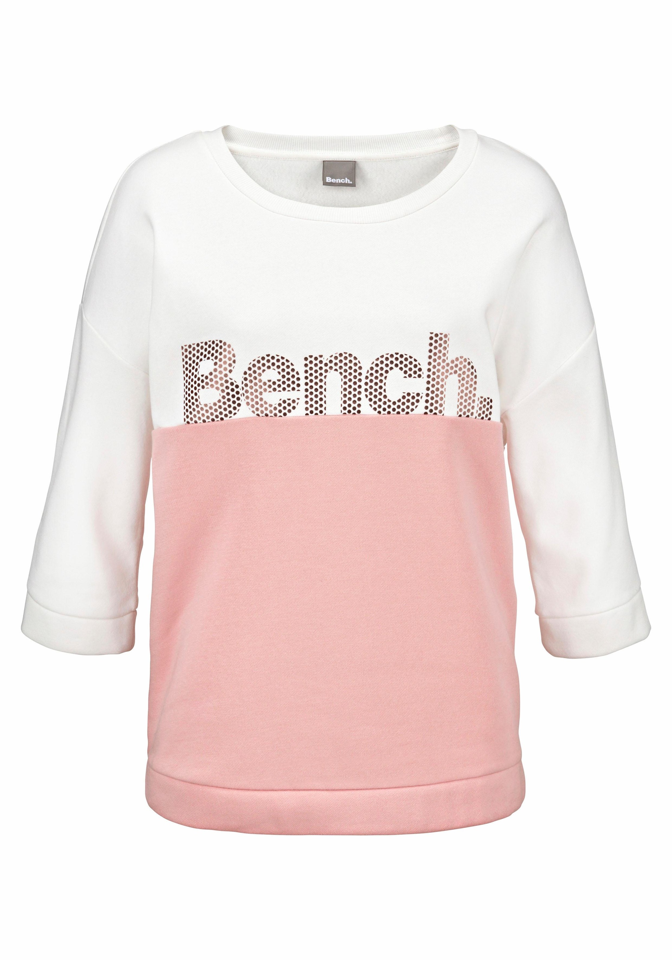 Bench. Sweatshirt, im Colorblocking Design, Loungewear, Loungeanzug