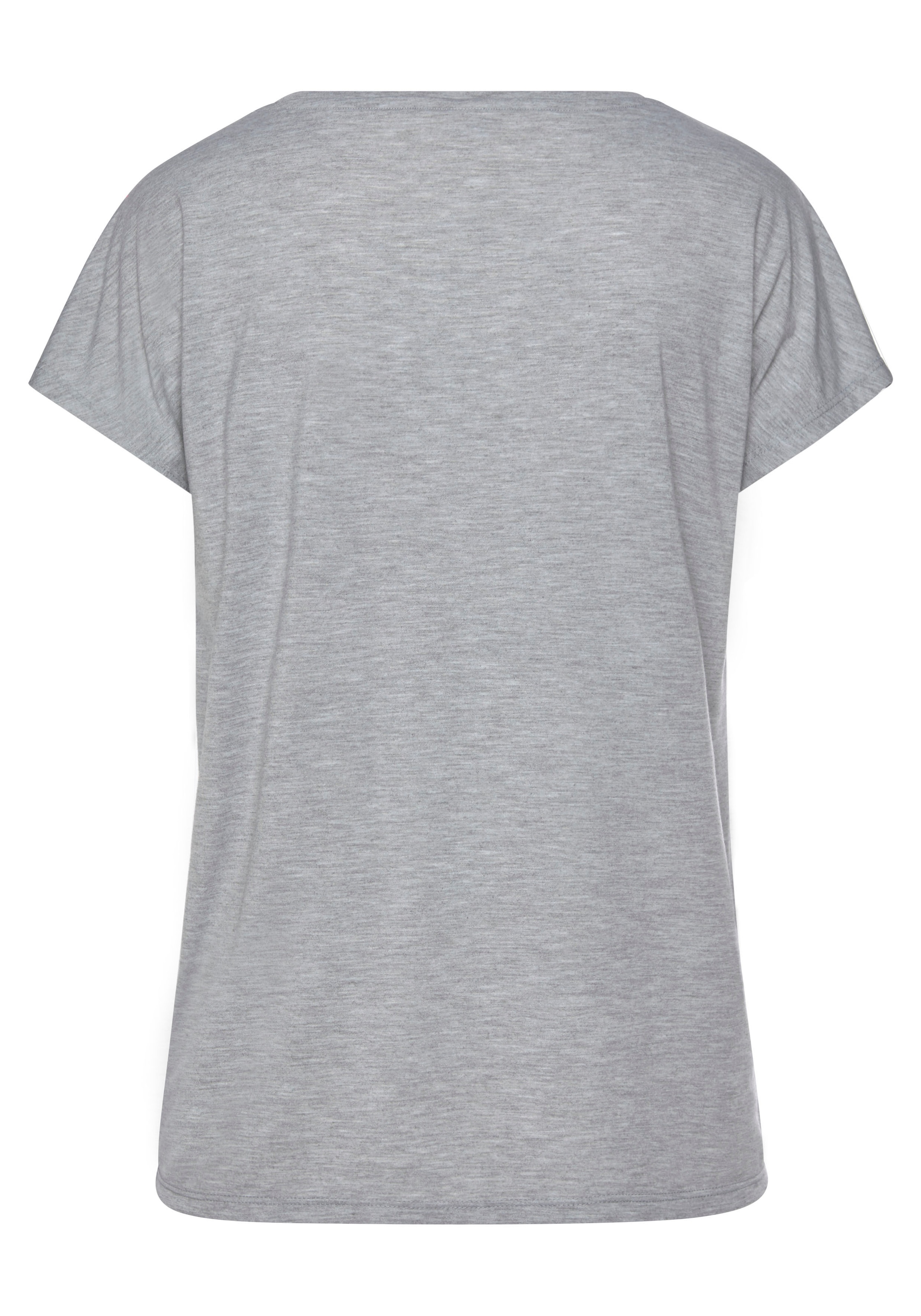 Vivance T-Shirt, Lingerie Neonprint, » lockere LASCANA & | Bademode, kaufen mit Kurzarmshirt, online Passform Unterwäsche