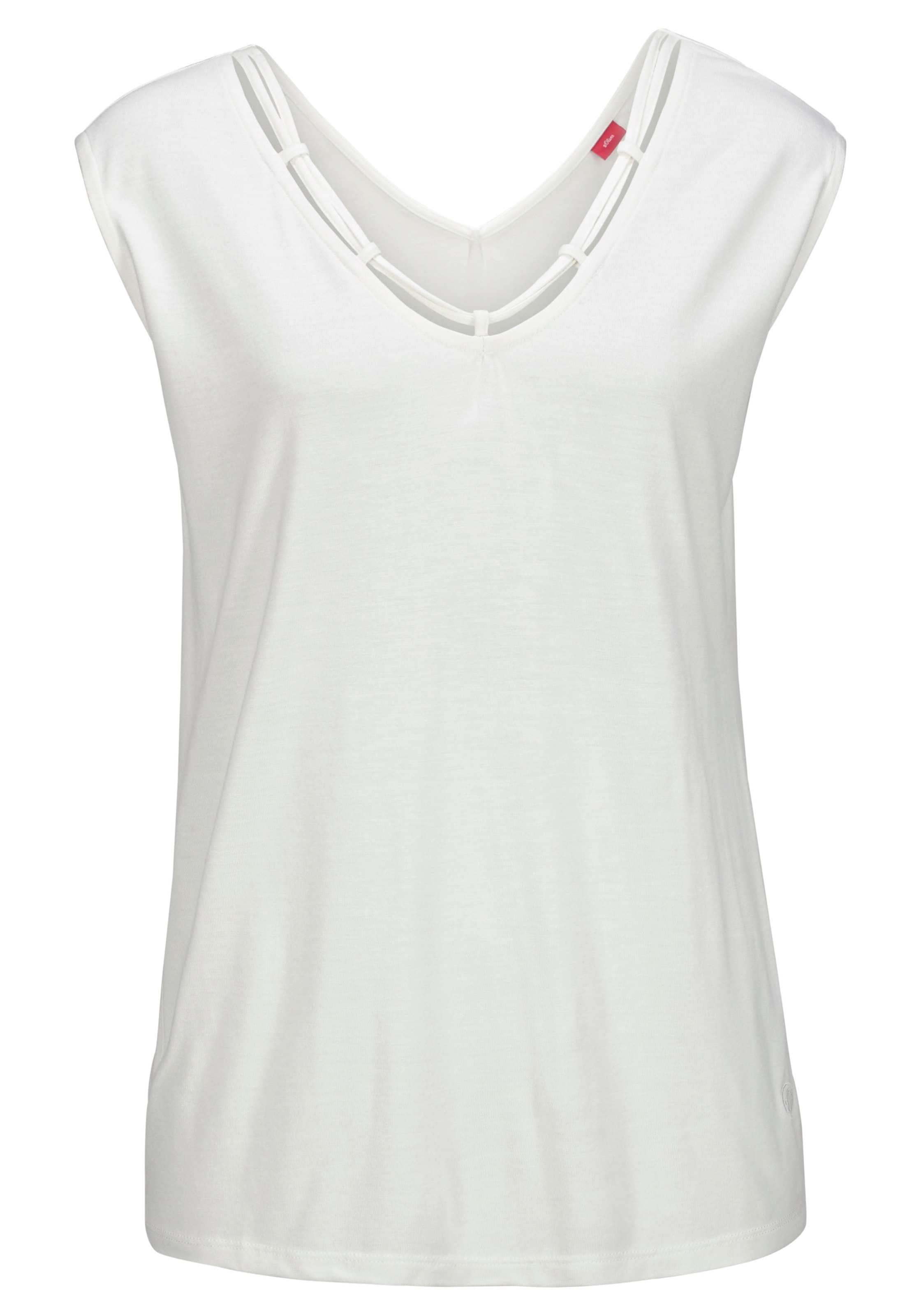 s.Oliver T-Shirt, mit Zierbändern am Unterwäsche kaufen Lingerie & Ausschnitt » online LASCANA Bademode, 
