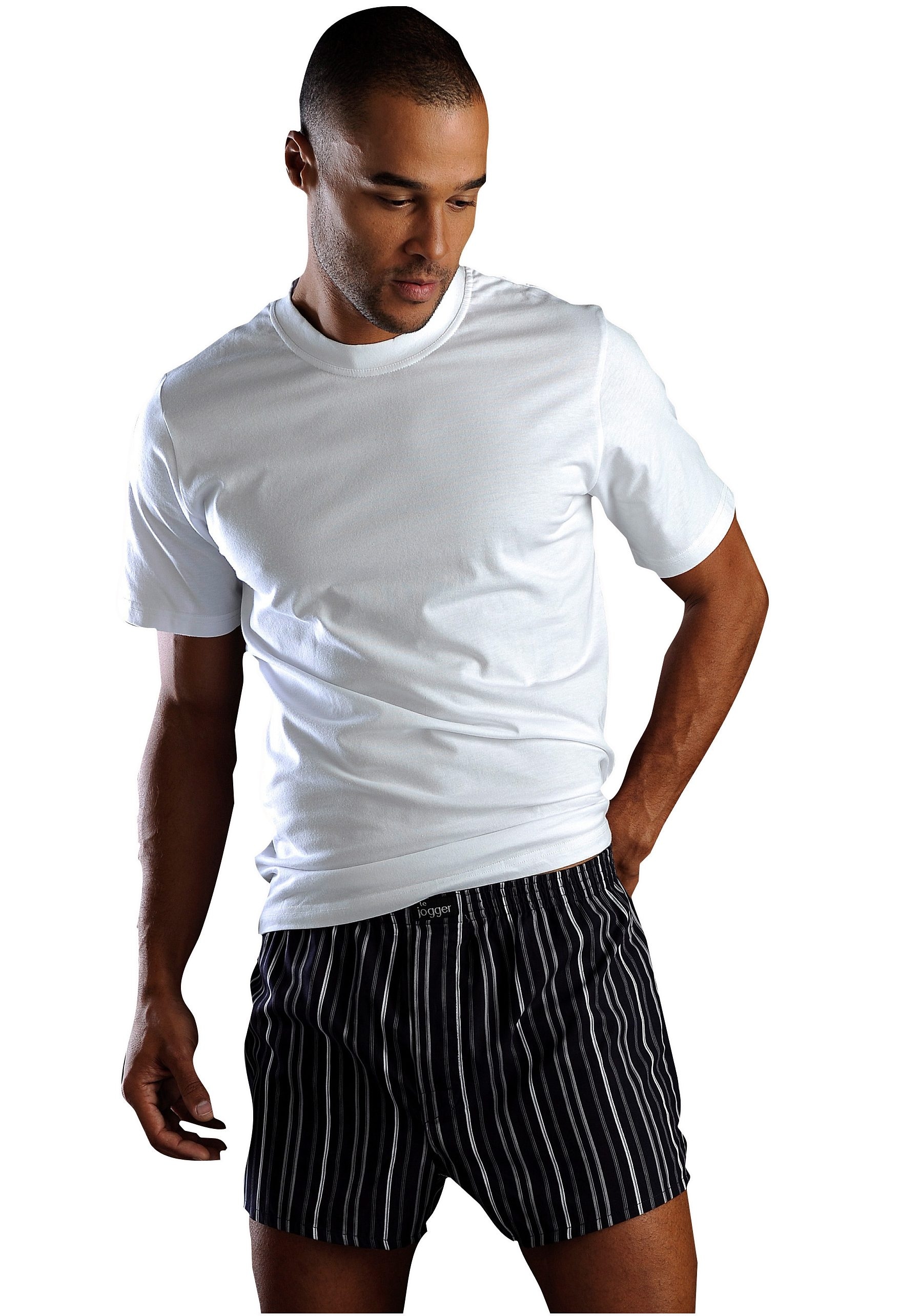 tlg.), perfekt als T-Shirt, kaufen » | Baumwolle Unterziehshirt Bademode, online Lingerie aus 3 H.I.S (Packung, Unterwäsche & LASCANA