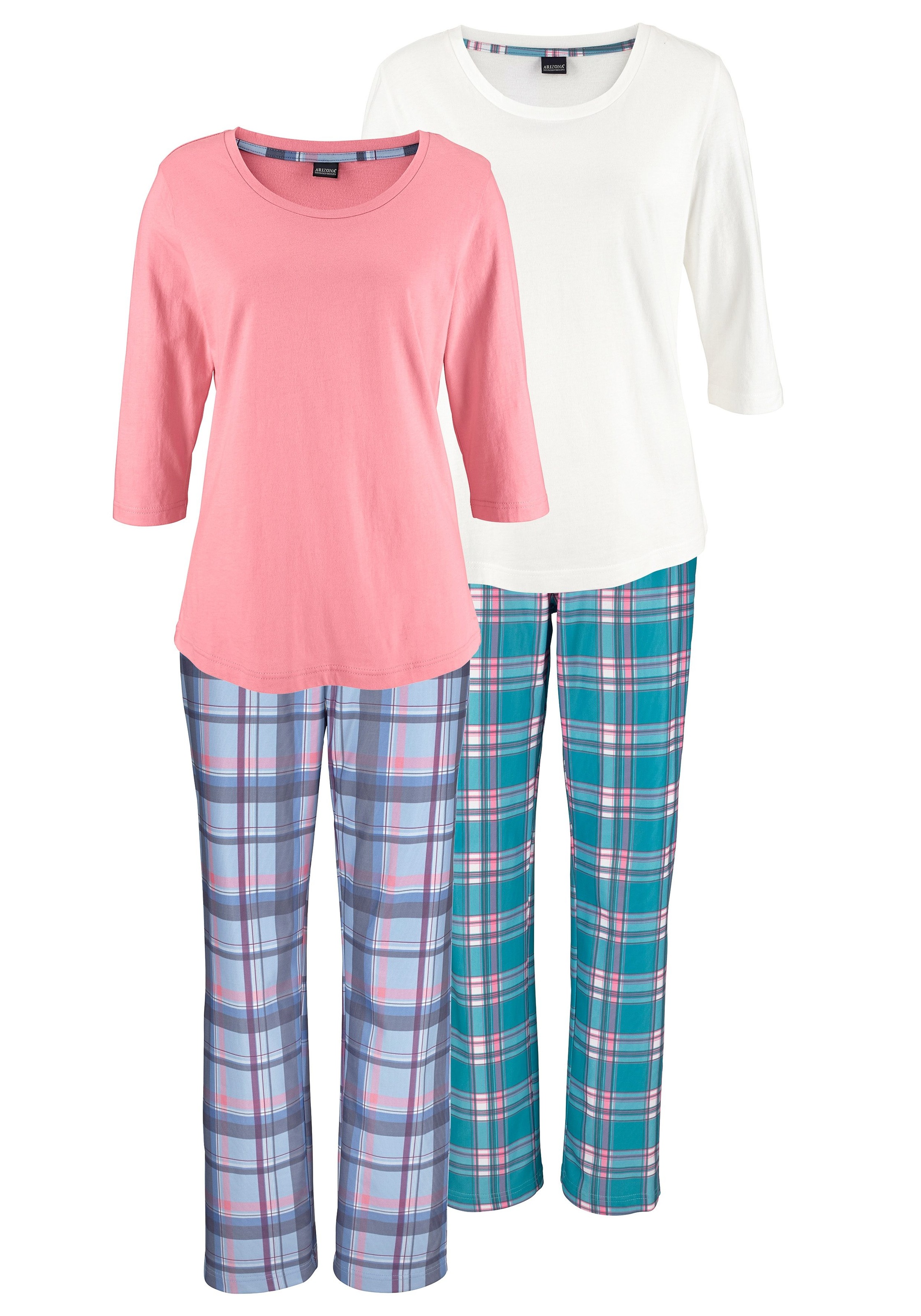 Arizona Pyjama, (4 mit tlg., » Lingerie Stück), online Basicshirts & Unterwäsche LASCANA 2 | kaufen Bademode, passenden