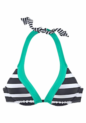 KangaROOS Bügel-Bikini-Top »Anita«, im angesagten Blockstreifendesign
