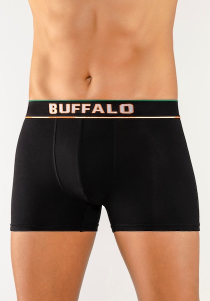 Buffalo Boxer »Boxershorts für Herren«, (Packung, 3 St.), aus Baumwoll-Mix