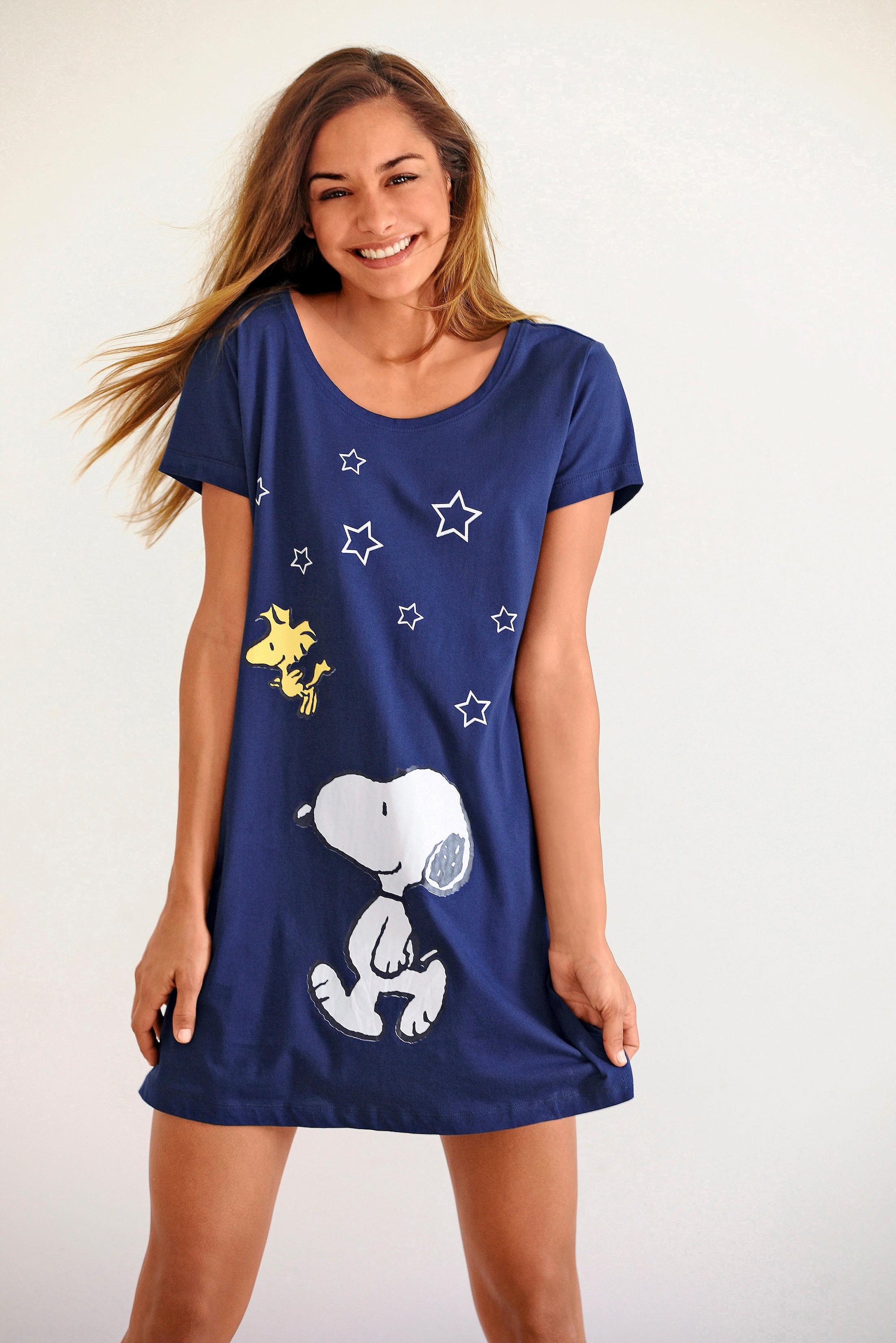 Snoopy-Print & kaufen Bademode, LASCANA » Sleepshirt, Lingerie online Unterwäsche Peanuts in Minilänge mit |