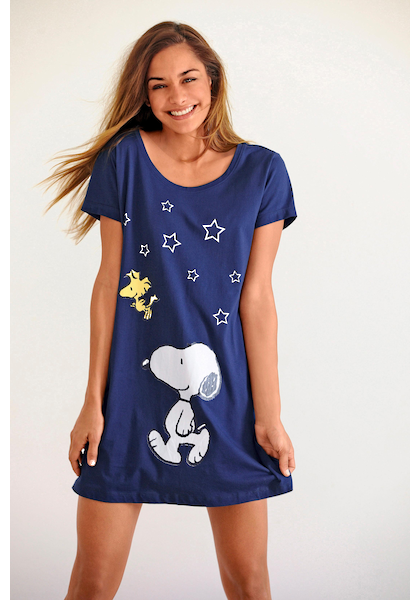 Peanuts Sleepshirt, mit Snoopy-Print in Minilänge » LASCANA | Bademode,  Unterwäsche & Lingerie online kaufen
