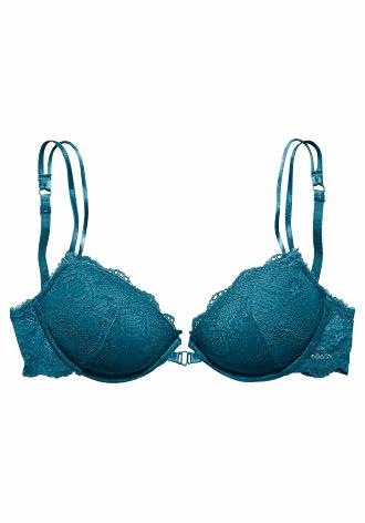 Damen Push Up BH Komfort Guter Halt Be,BH Verschluss Vorne,Bra,BH