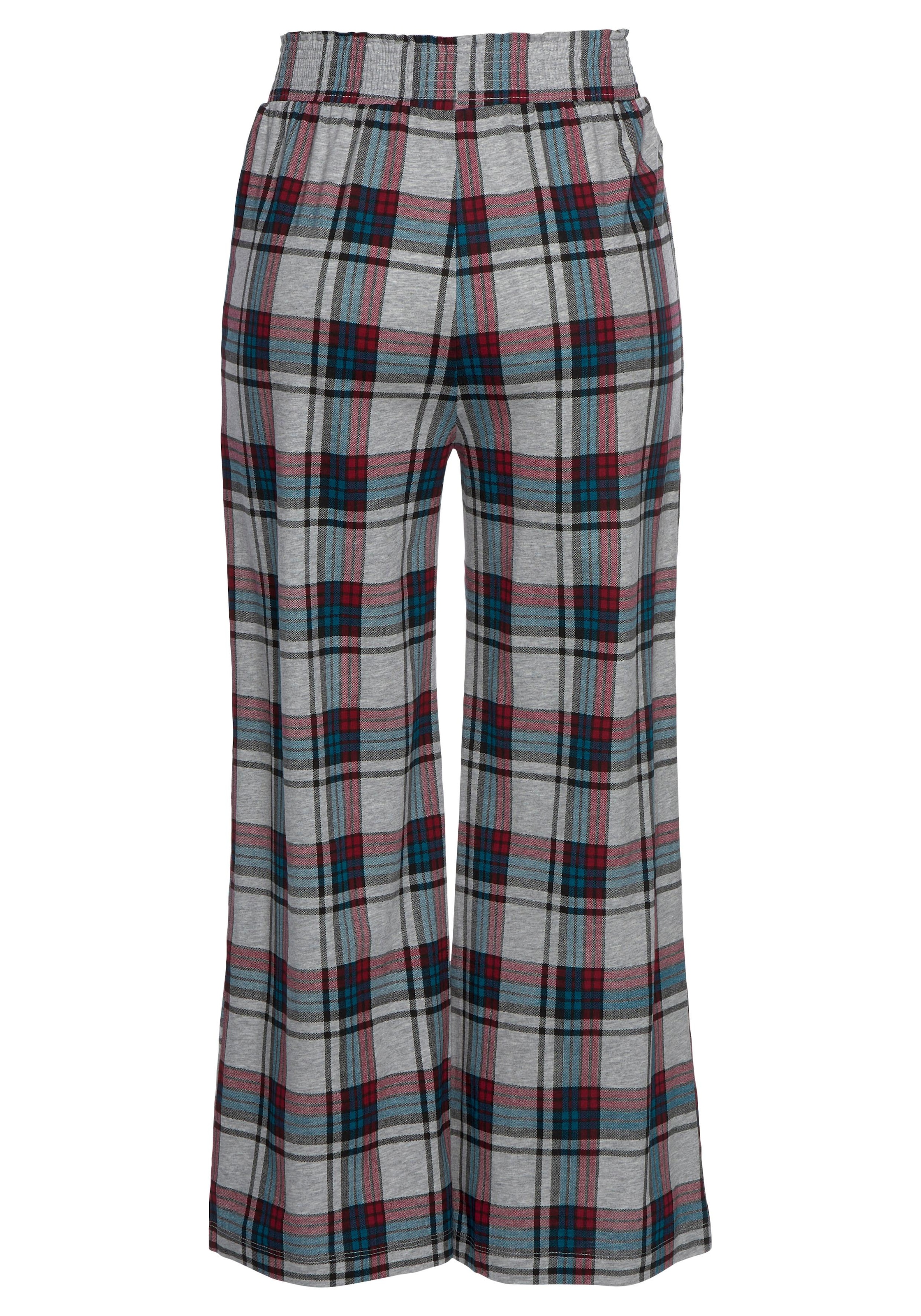 Unterwäsche Allover-Muster » & kaufen Bademode, mit Pyjamahose, s.Oliver online im Bund Lingerie | elastischem LASCANA
