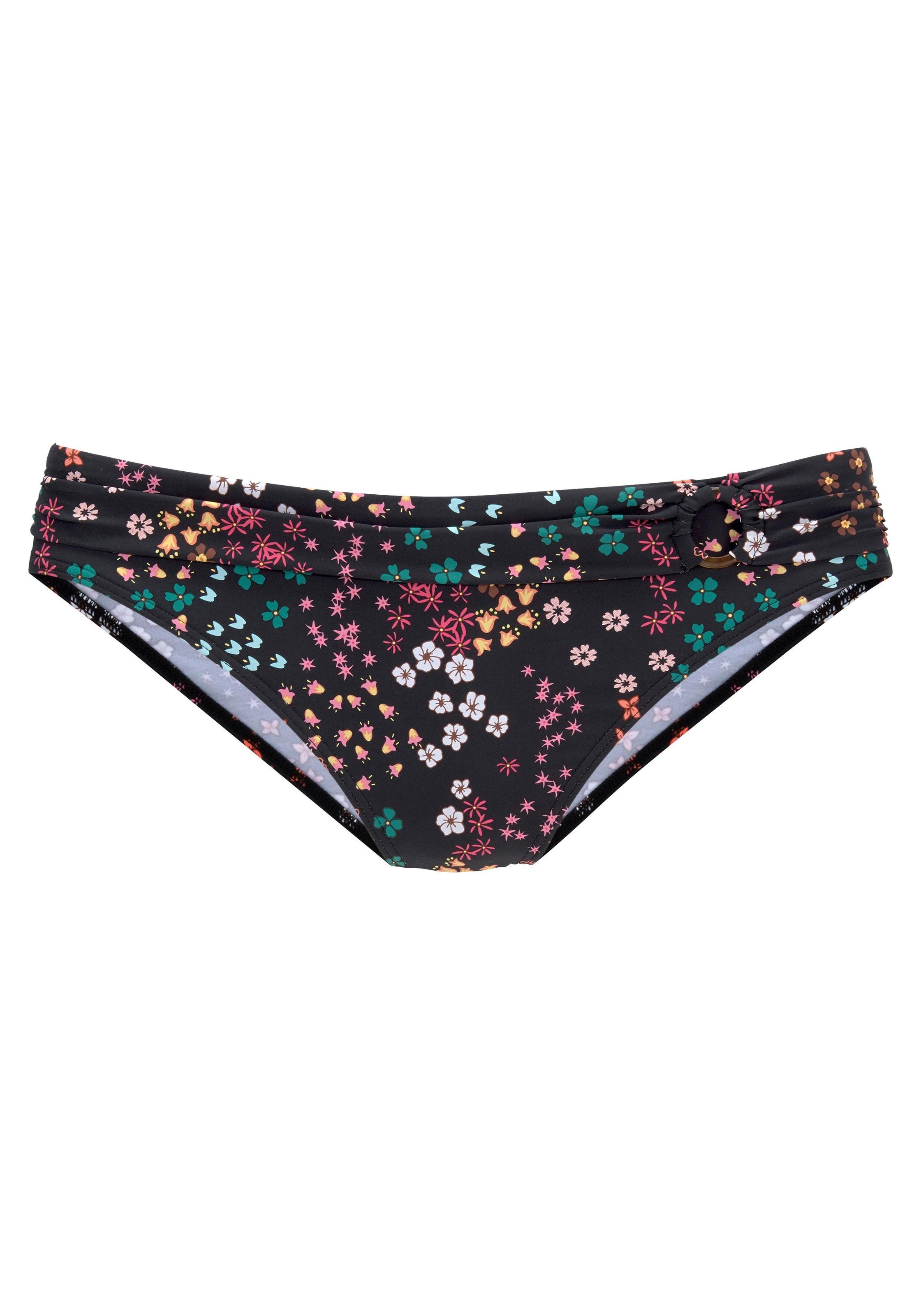 s.Oliver Bikini-Hose »Milly«, mit Umschlagbund