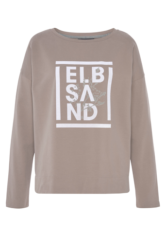 Elbsand Sweatshirt, mit Frontprint