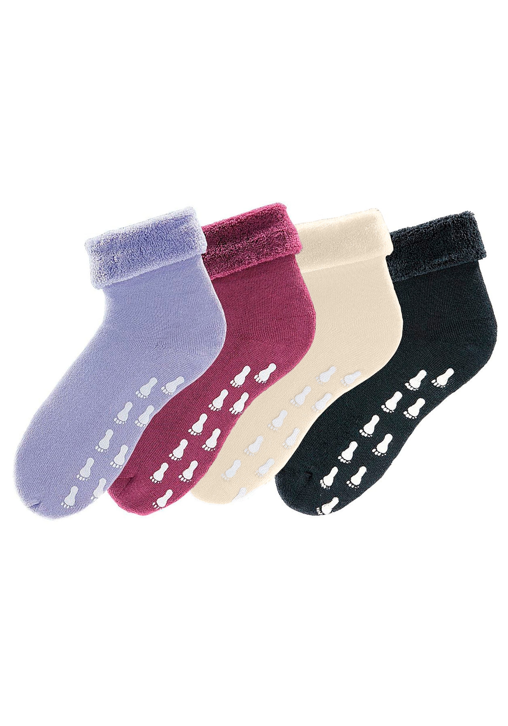 Bademode, ABS-Socken, kaufen mit Unterwäsche Paar), | » Lingerie Go LASCANA Antirutschsohle online in 4 Vollfrottee und (Set, &