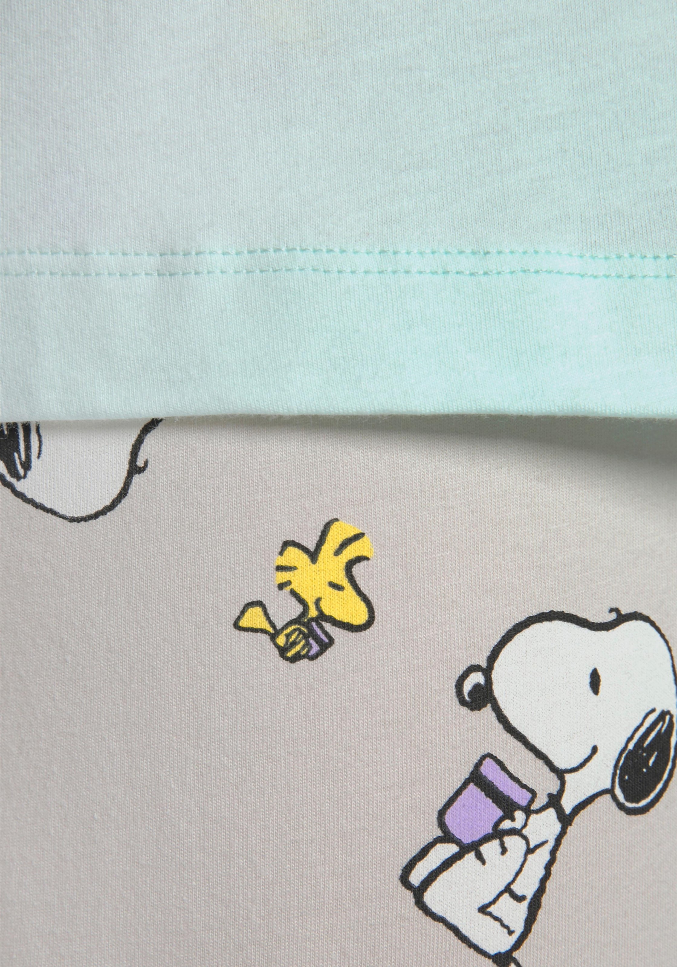 Snoopy tlg., und Unterwäsche » Woodstock Lingerie Pyjama, mit & kaufen Bademode, online Peanuts 1 (2 | Stück), LASCANA Druck