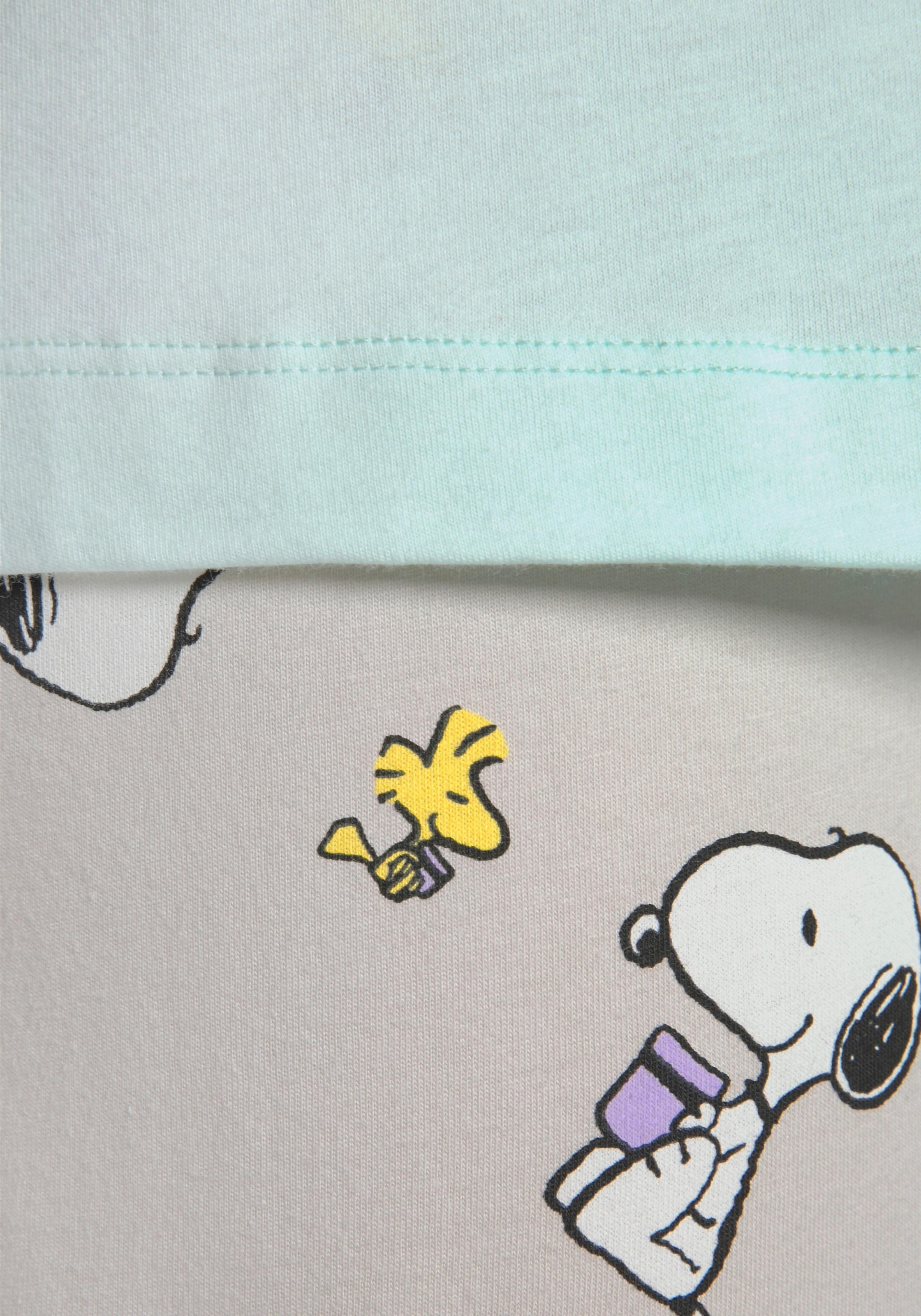 Peanuts Pyjama, (2 tlg., 1 Stück), mit Snoopy und Woodstock Druck » LASCANA  | Bademode, Unterwäsche & Lingerie online kaufen