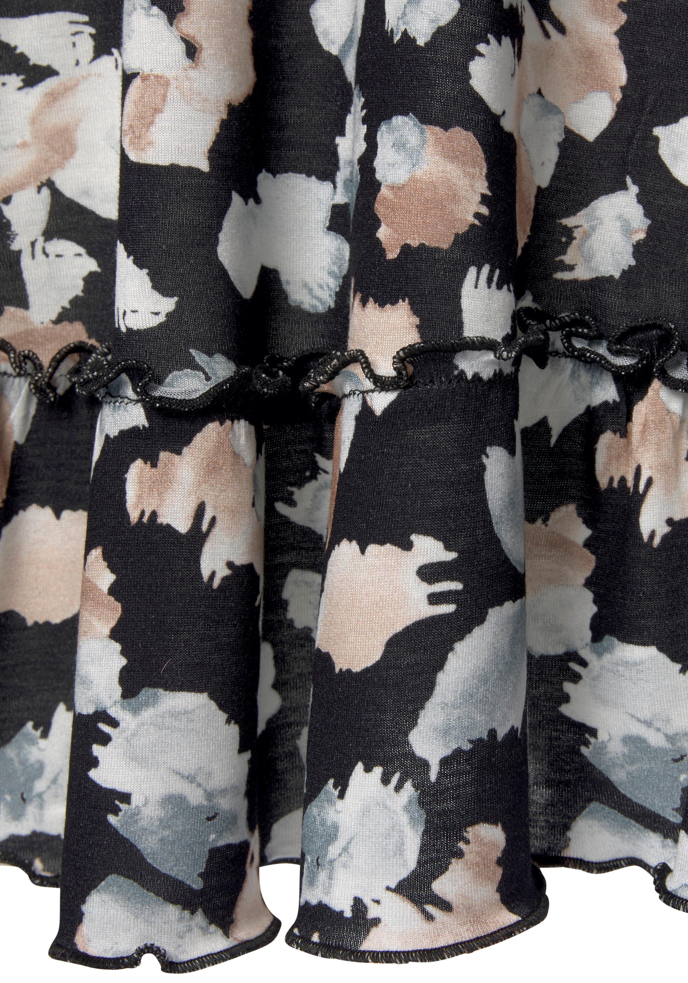 LASCANA Jerseykleid, mit Alloverdruck » LASCANA | Bademode, Unterwäsche &  Lingerie online kaufen | Strandkleider