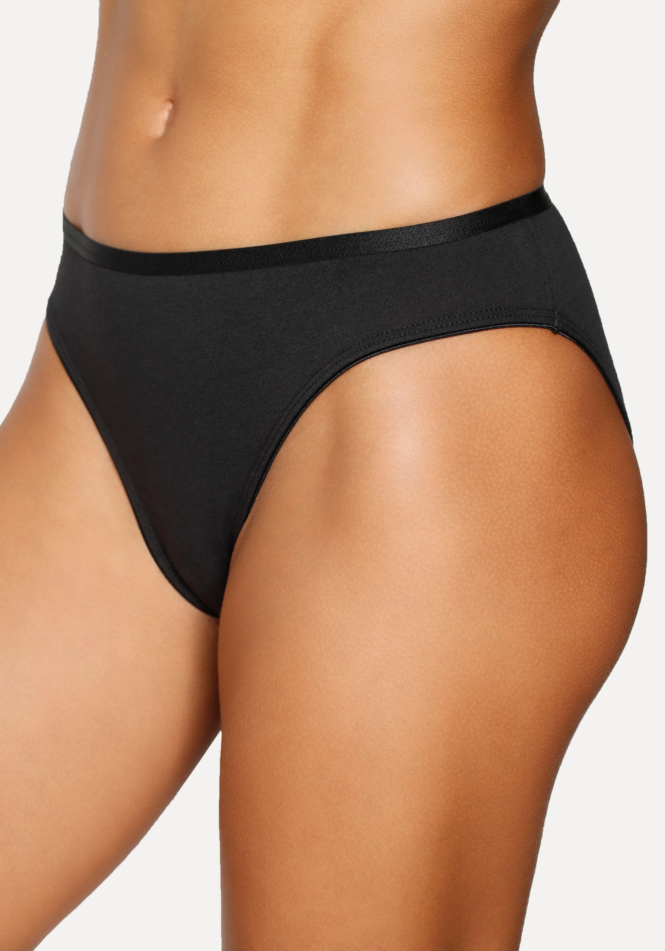 Vivance Jazz-Pants Slips, (5er-Pack), aus elastischer Baumwoll-Qualität