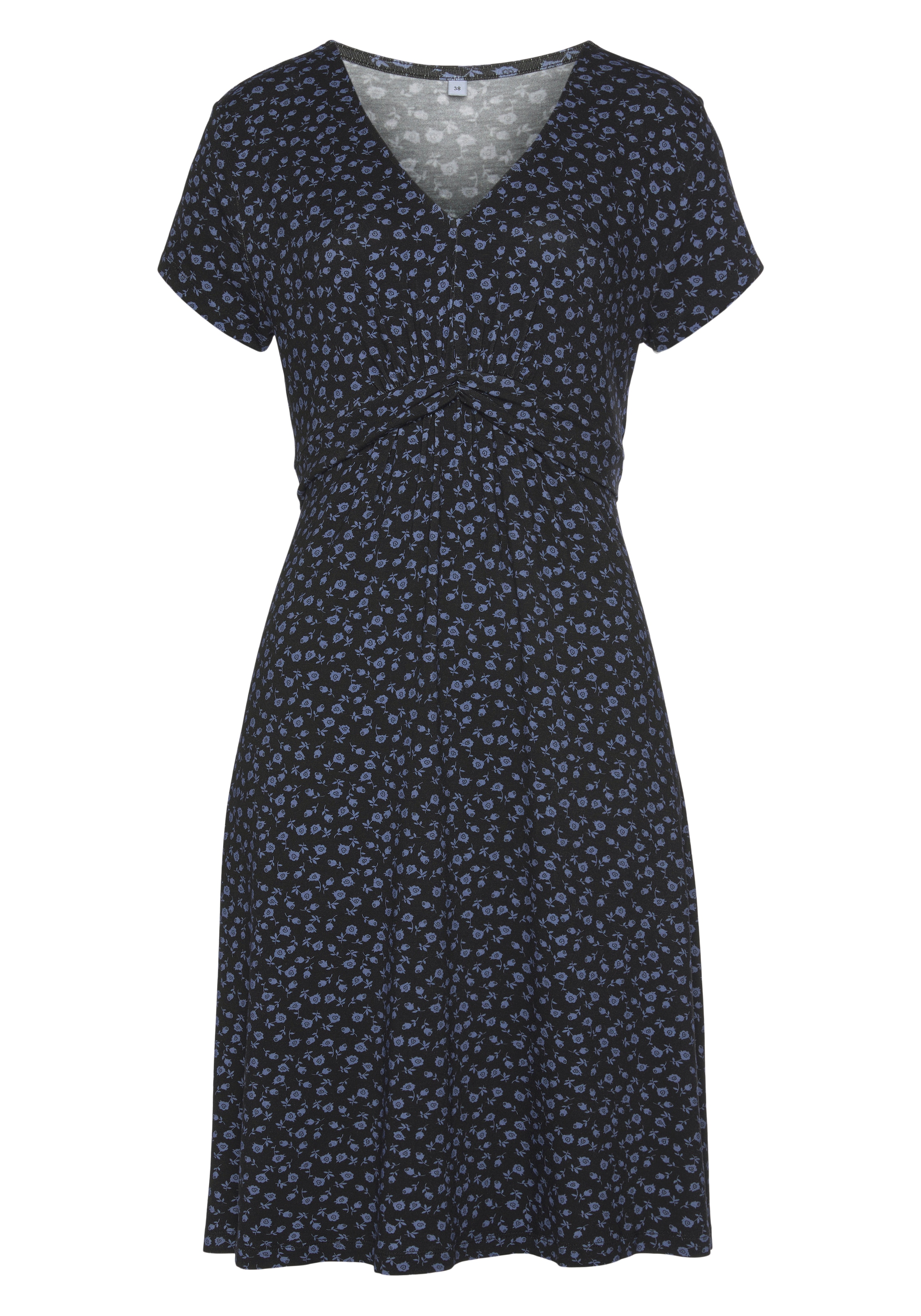 Vivance Jerseykleid, mit geometrischem Print Unterwäsche kaufen online Bademode, Lingerie | & LASCANA »