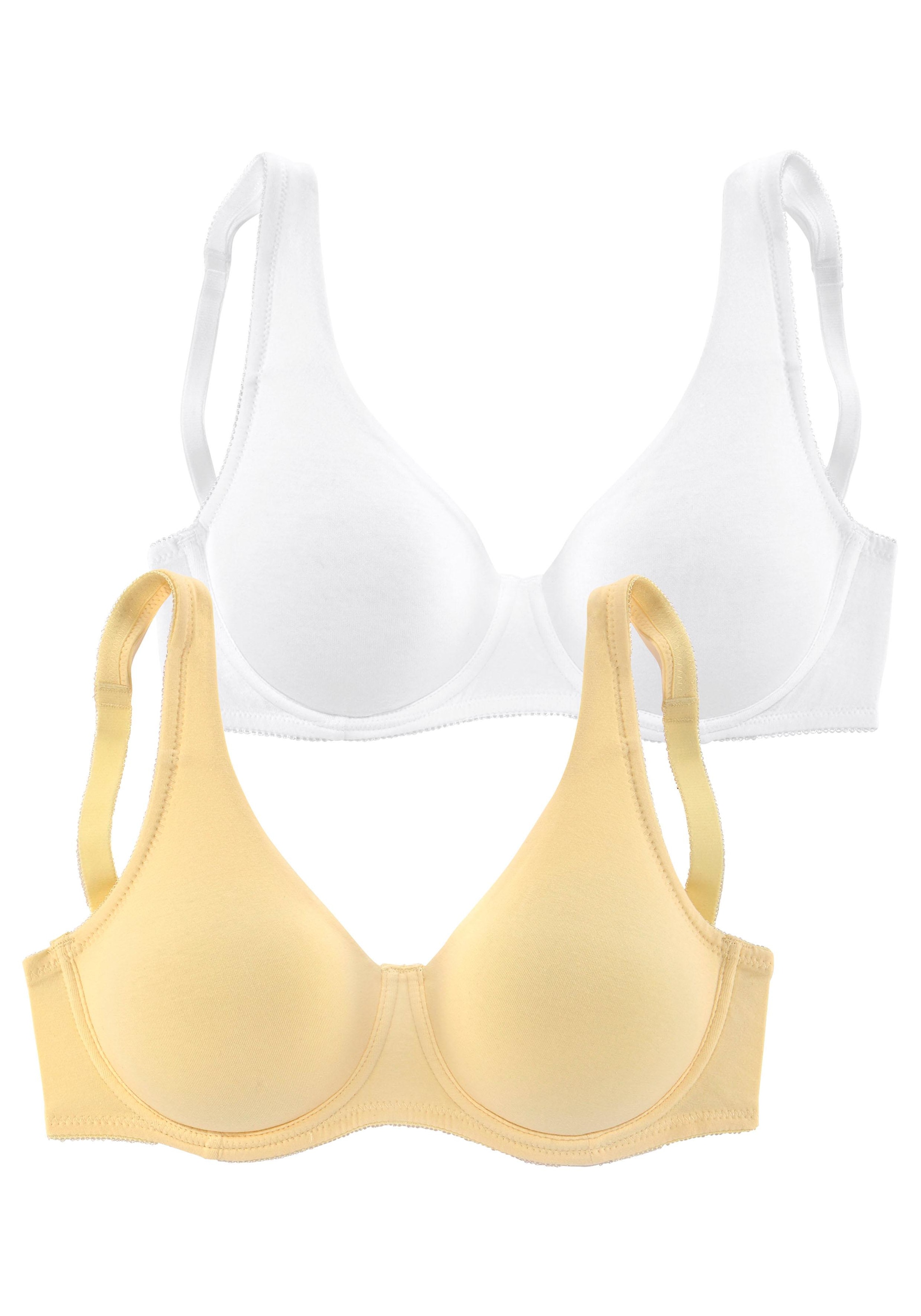 petite fleur Lingerie Stück), Bademode, online LASCANA kaufen 2 Unterwäsche Bügel Minimizer-BH, Baumwolle » aus (Packung, mit & 