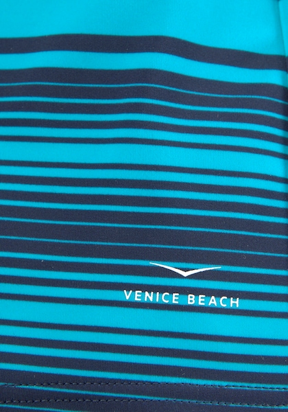Venice Beach Boxer-Badehose, im Streifendesign