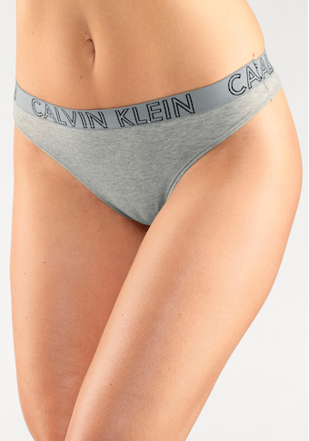 Calvin Klein String »ULTIMATE COTTON«, mit Logobündchen