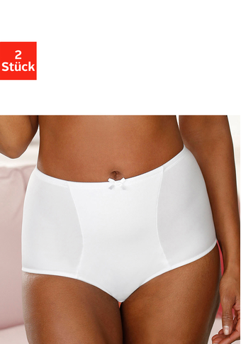 petite fleur Taillenslip, (Packung, 2 St.), in toller High-Waist Schnittform petite fleur Taillenslip, (Packung, 2 St.), in toller High-Waist Schnittform