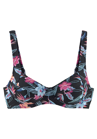 KangaROOS Bügel-Bikini-Top »Agave«, mit floralem Druck