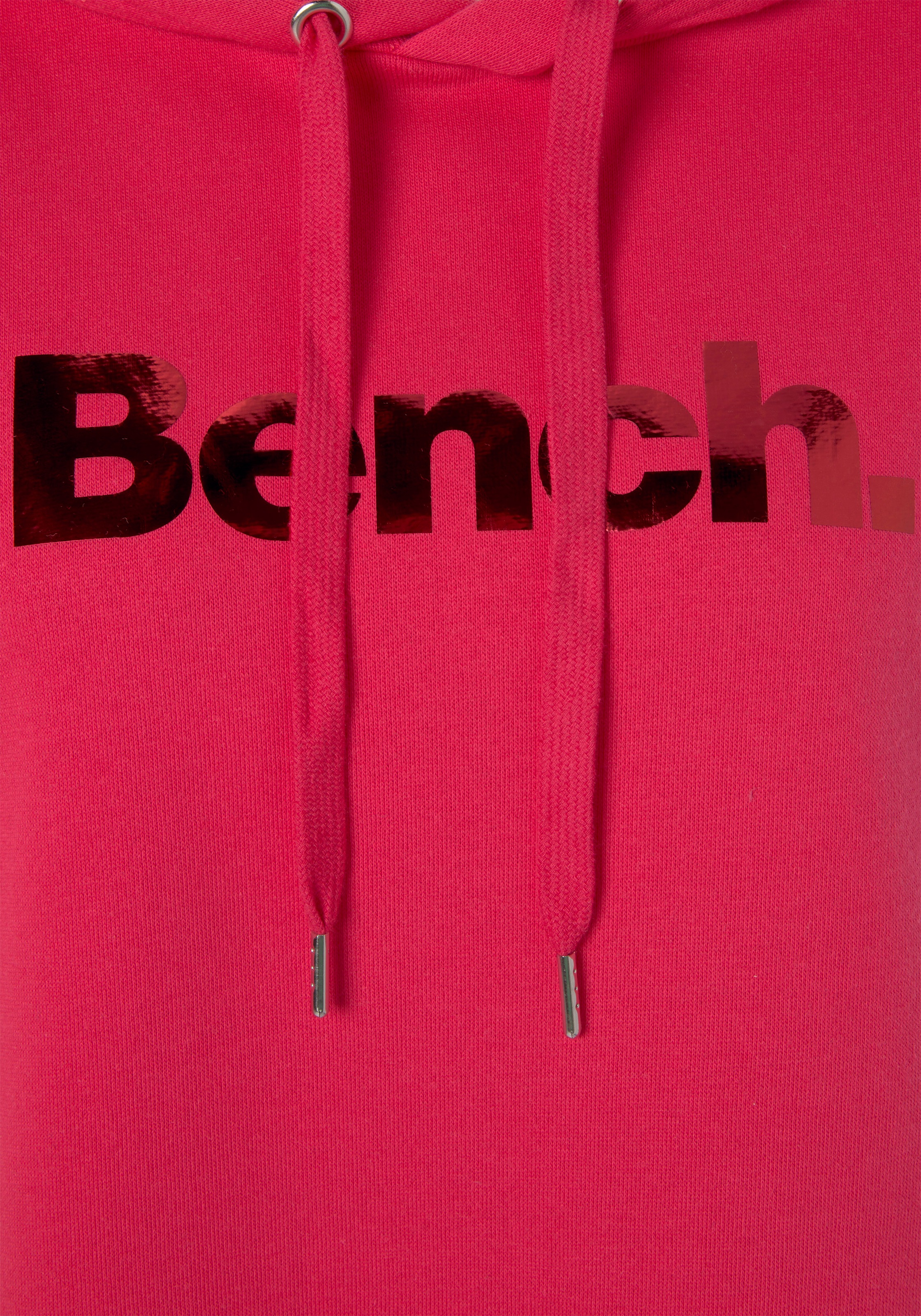 Bench. Loungewear kaufen online mit glänzendem & Loungewear, Loungeanzug Logodruck, »-Kapuzensweatshirt«, Hoodie Bademode, » LASCANA Unterwäsche Lingerie 