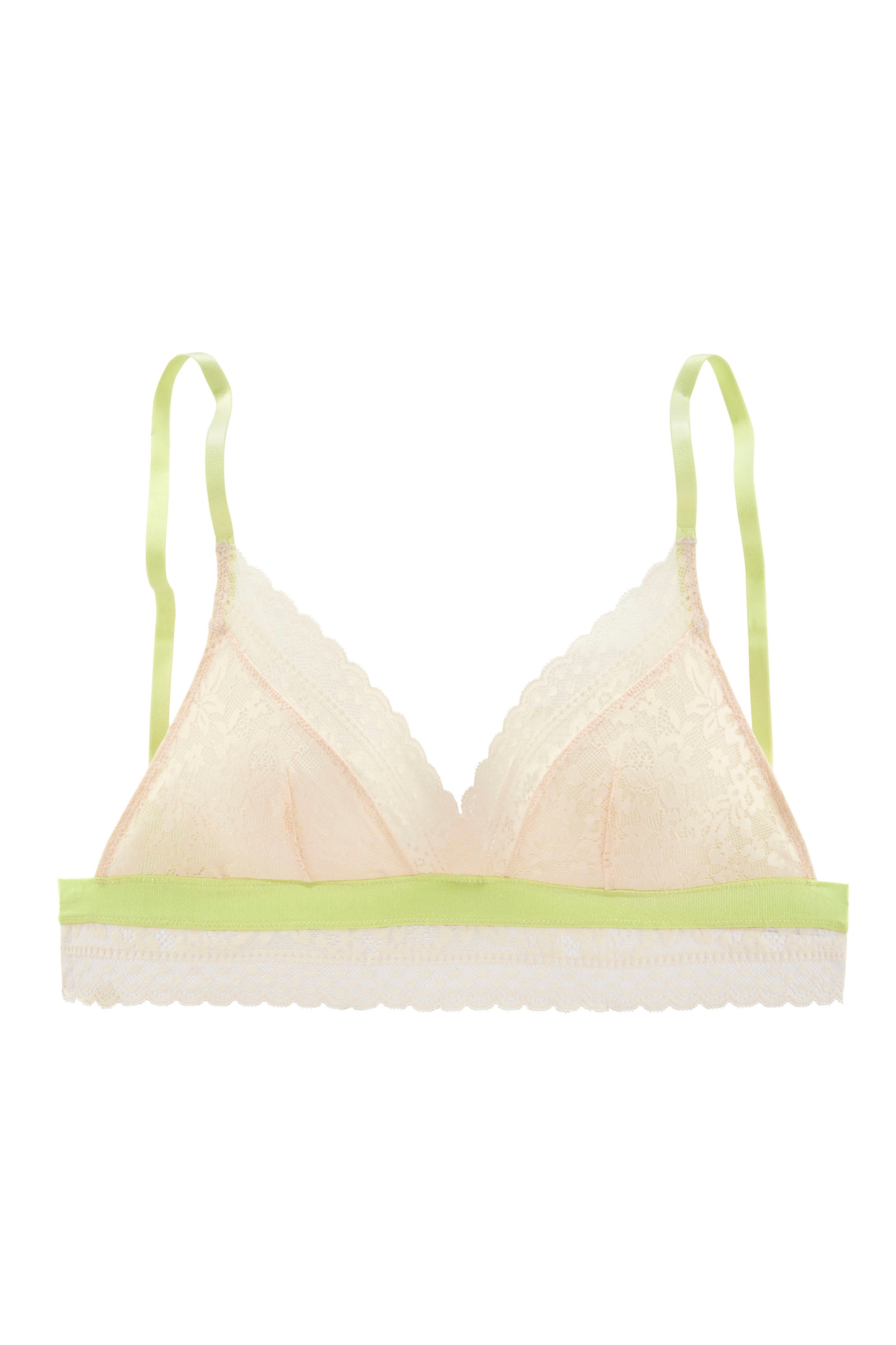 Vivance Bralette-BH »Viola«, ohne Bügel in angesagter Triangle-Schnittform, Dessous