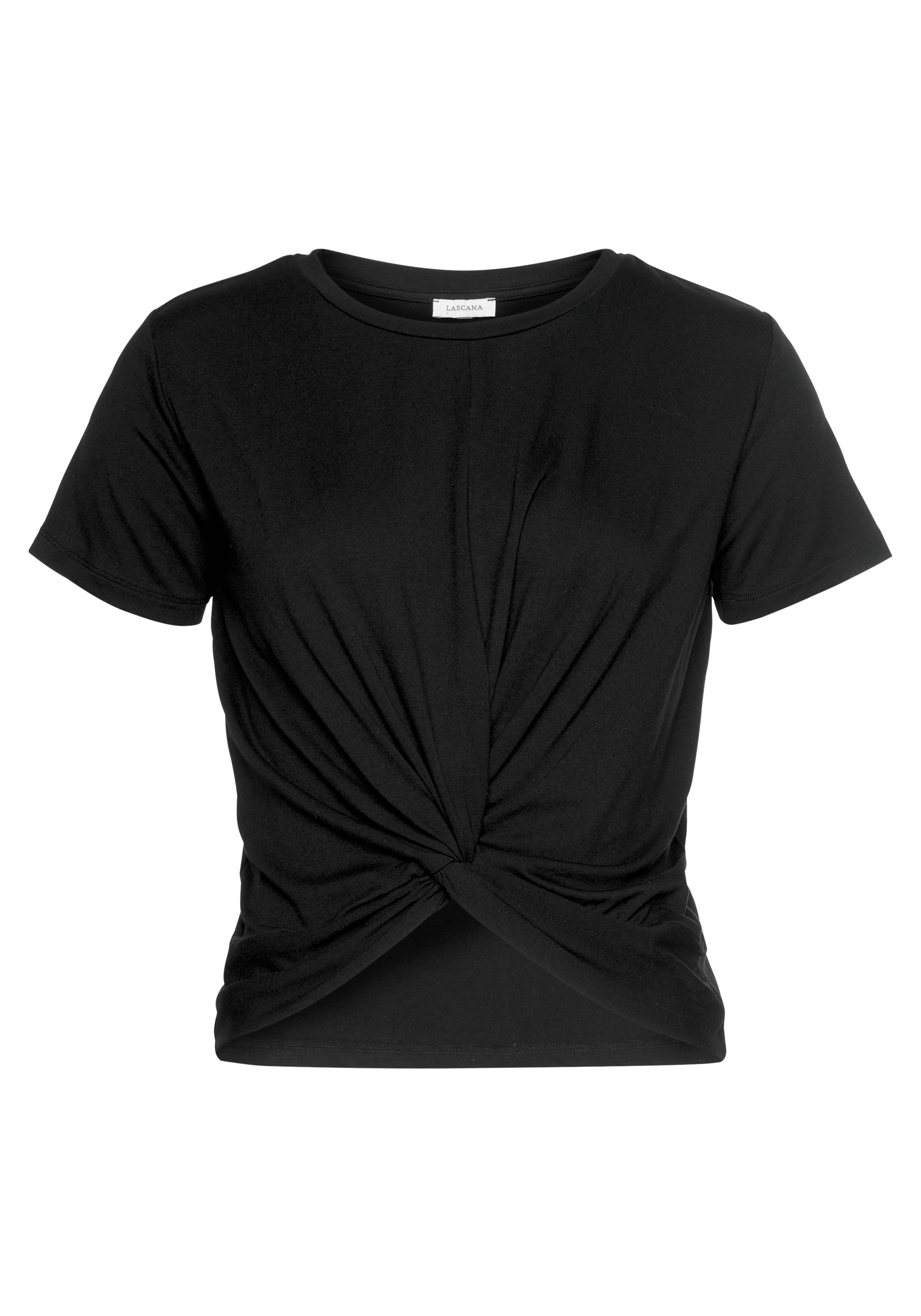 LASCANA Kurzarmshirt, in verkürzter Länge » LASCANA | Bademode, Unterwäsche  & Lingerie online kaufen | T-Shirts