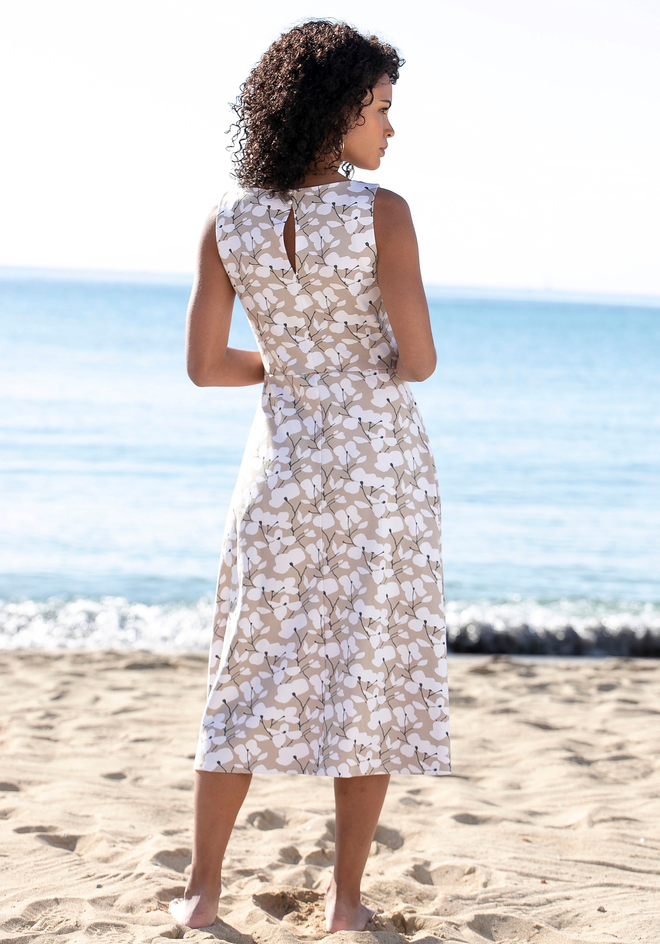 Beachtime Sommerkleid, Strandmode, mit Strandbekleidung Lingerie Blumendruck, LASCANA & online | Bademode, kaufen » Unterwäsche