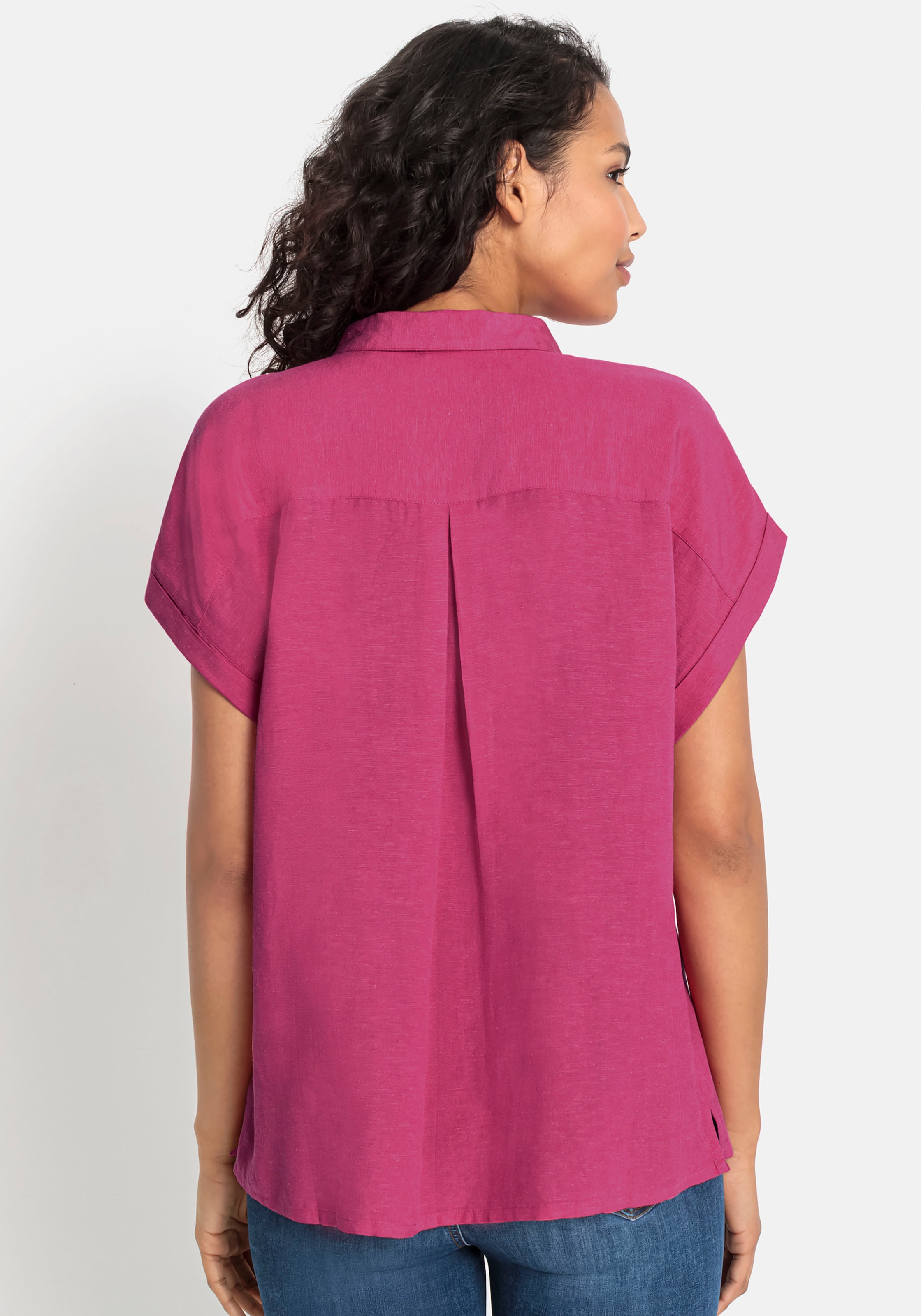 aus Bademode, & LASCANA Leinenmix Unterwäsche Lingerie LASCANA » online Hemdbluse, kaufen |