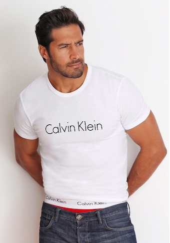 Calvin Klein Rundhalsshirt, mit Logodruck