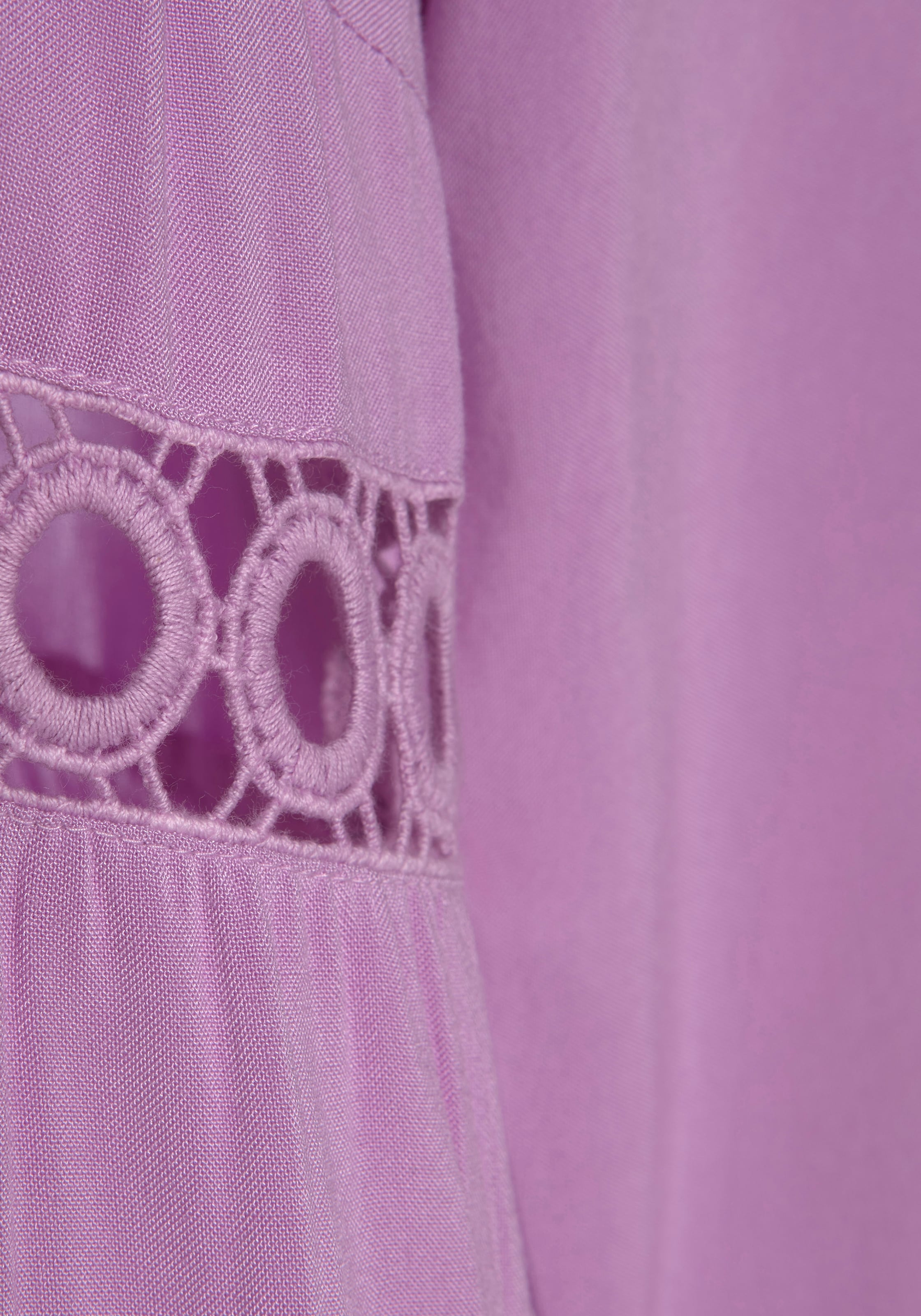 LASCANA Longbluse, mit Spitzeneinsätzen, sommerlich Blusenkleid, online & kaufen LASCANA Unterwäsche | » Lingerie Tunika, Bademode