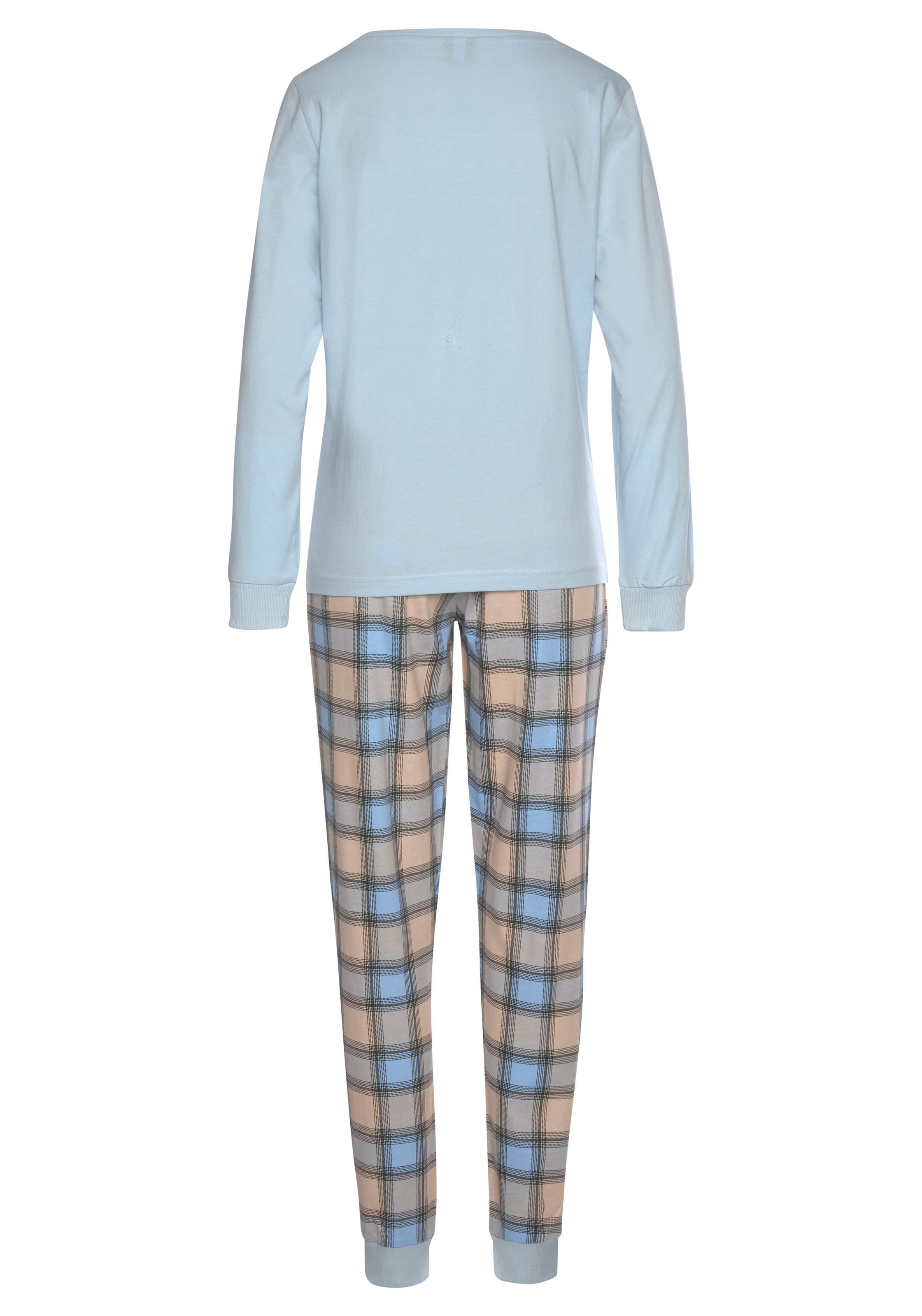 Vivance Dreams Pyjama, (Packung, LASCANA | mit 4 kaufen Unterwäsche online Lingerie Stück), Bademode, & 2 » Frontdruck tlg