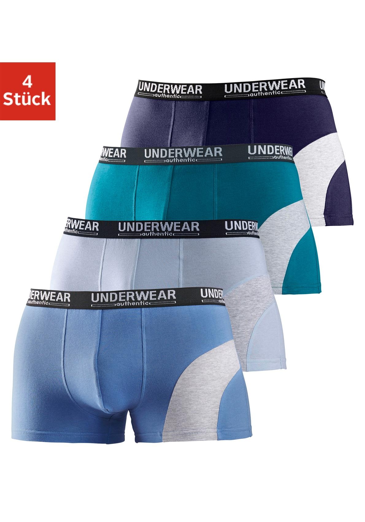 AUTHENTIC UNDERWEAR Boxer, mit kontrastfarbenen Einsatz