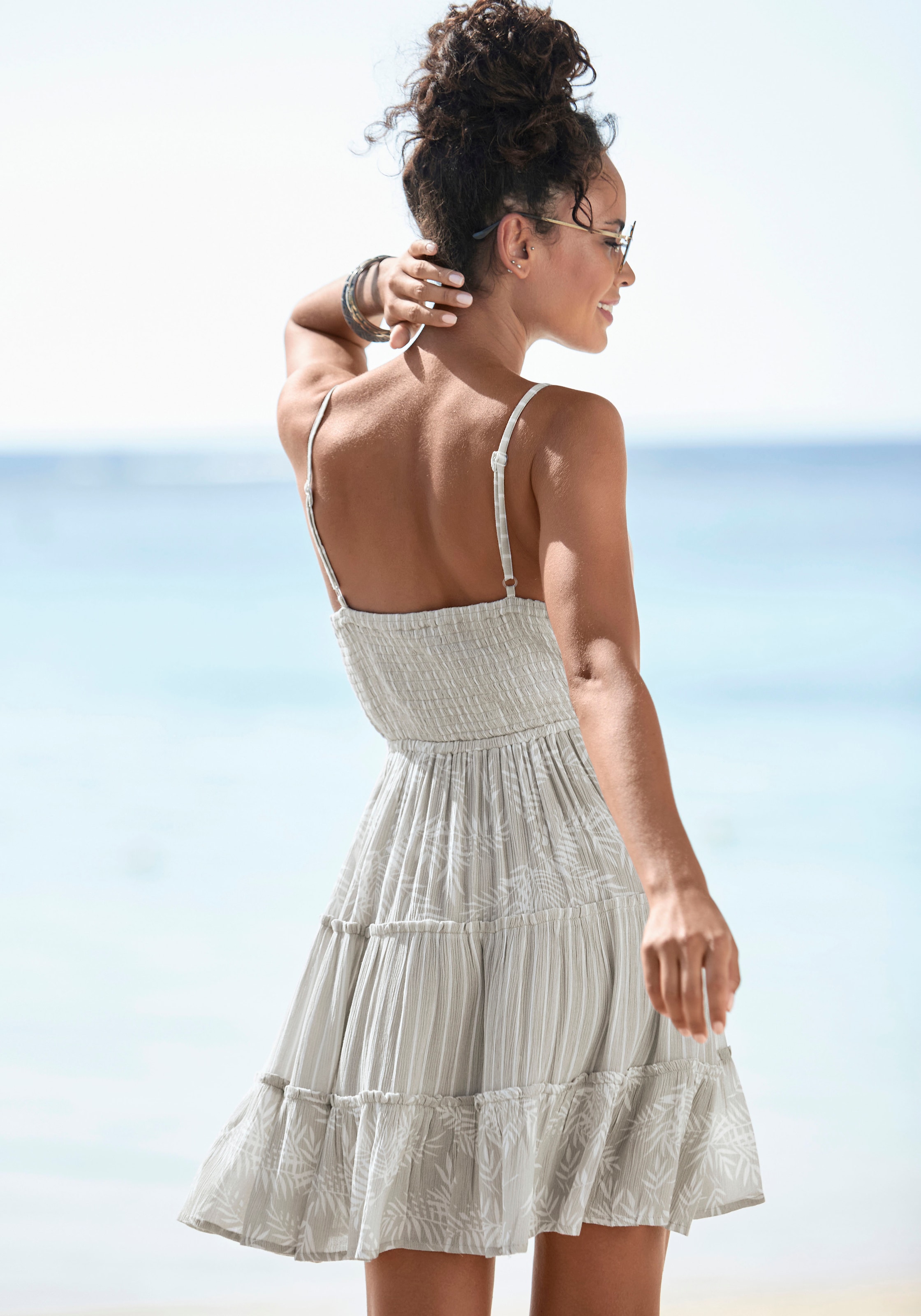 LASCANA Sommerkleid, mit Bademode, & kaufen online | Unterwäsche LASCANA » Alloverdruck Lingerie