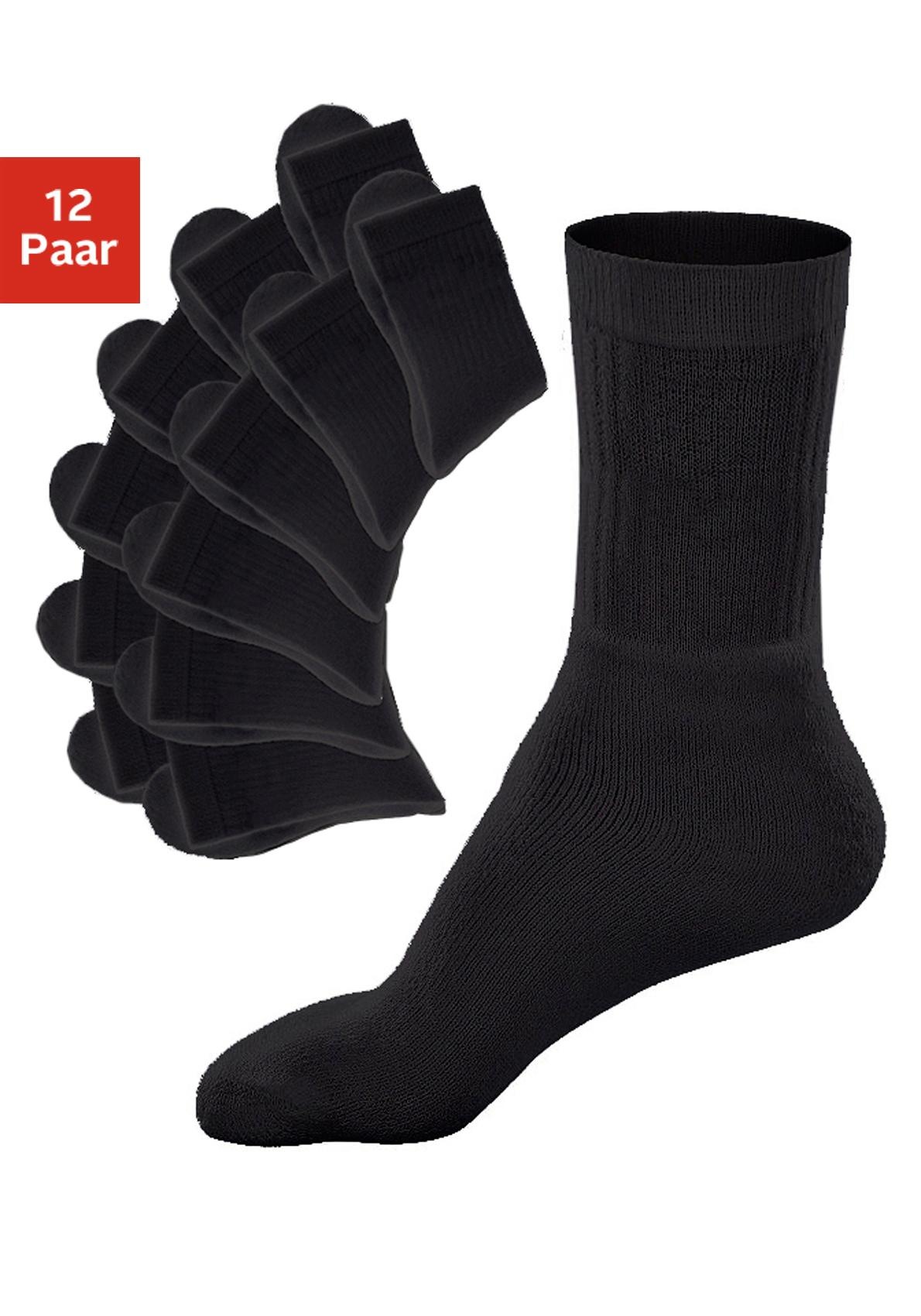 Go in Tennissocken, (Packung, 12 Paar), mit Frottee