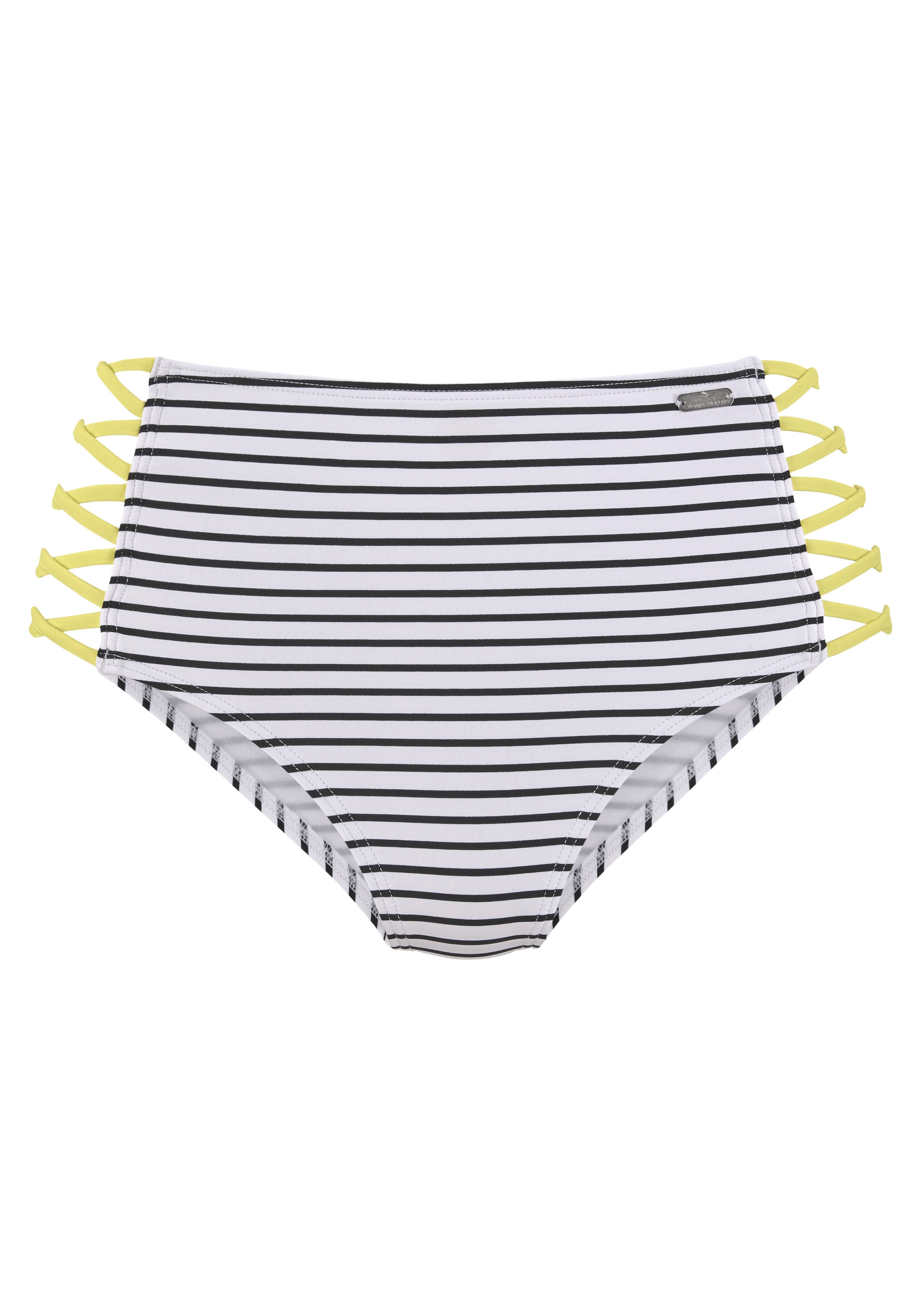 Venice Beach Highwaist-Bikini-Hose »Camie«, mit gekreuzten, seitlichen Bändern