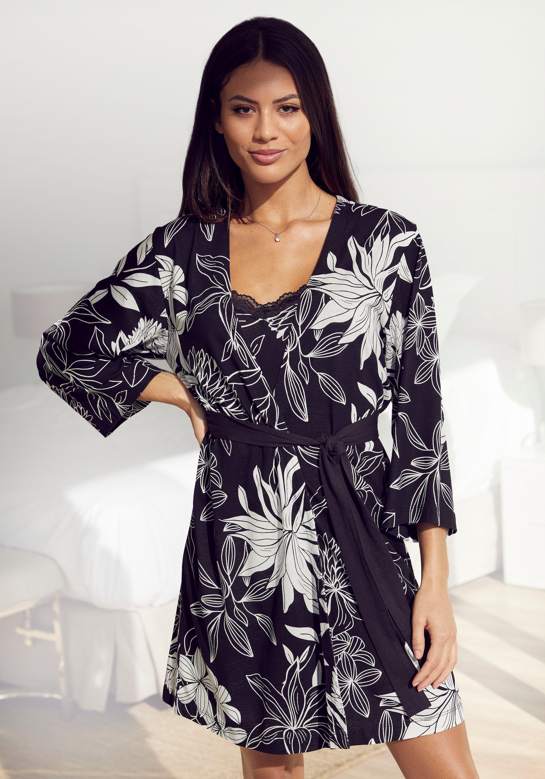 LASCANA Nachthemd, mit Seitenschlitzen » LASCANA | Bademode, Unterwäsche &  Lingerie online kaufen