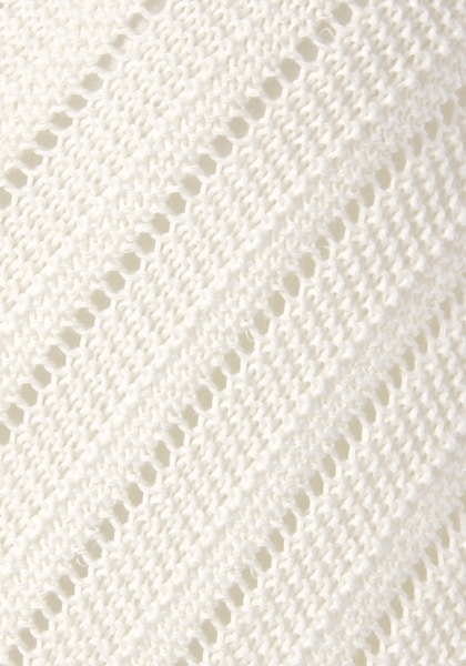 LASCANA Ajourpullover, mit kurzen Ärmeln, lockerer Strickpullover aus Baumwolle
