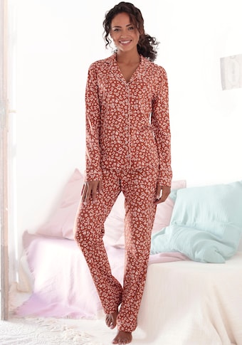 Vivance Dreams Pyjamaoberteil, mit herbstlichem Frontdruck » LASCANA |  Bademode, Unterwäsche & Lingerie online kaufen